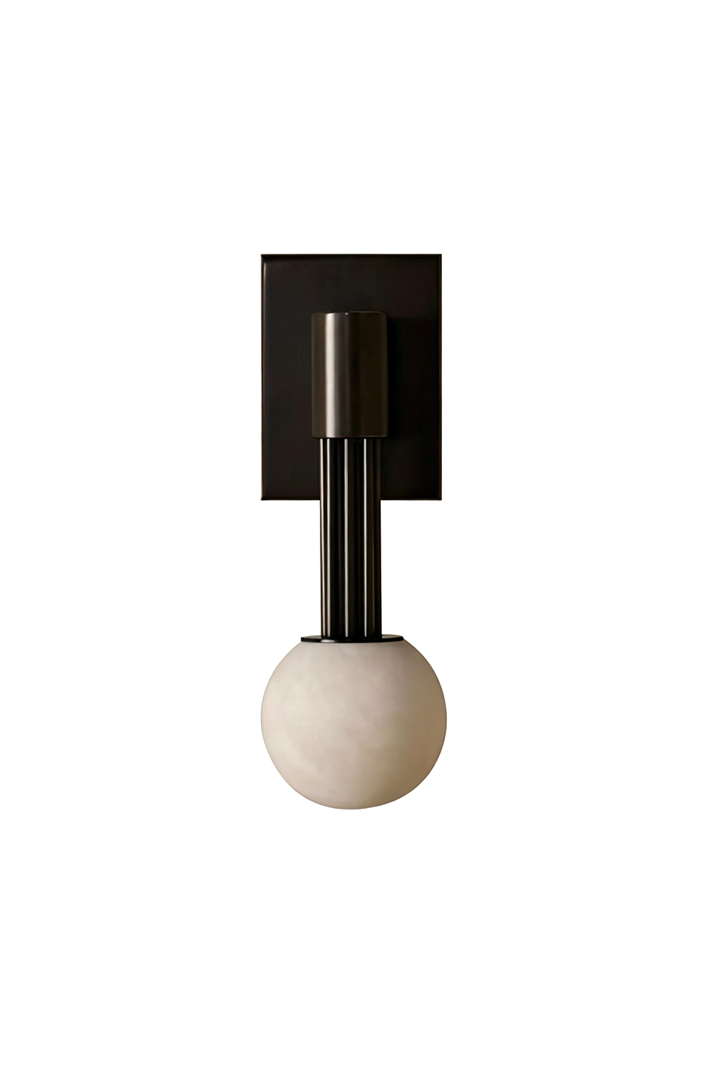 Alabaster Pillar Orb Wall lamp Samu  Lamp