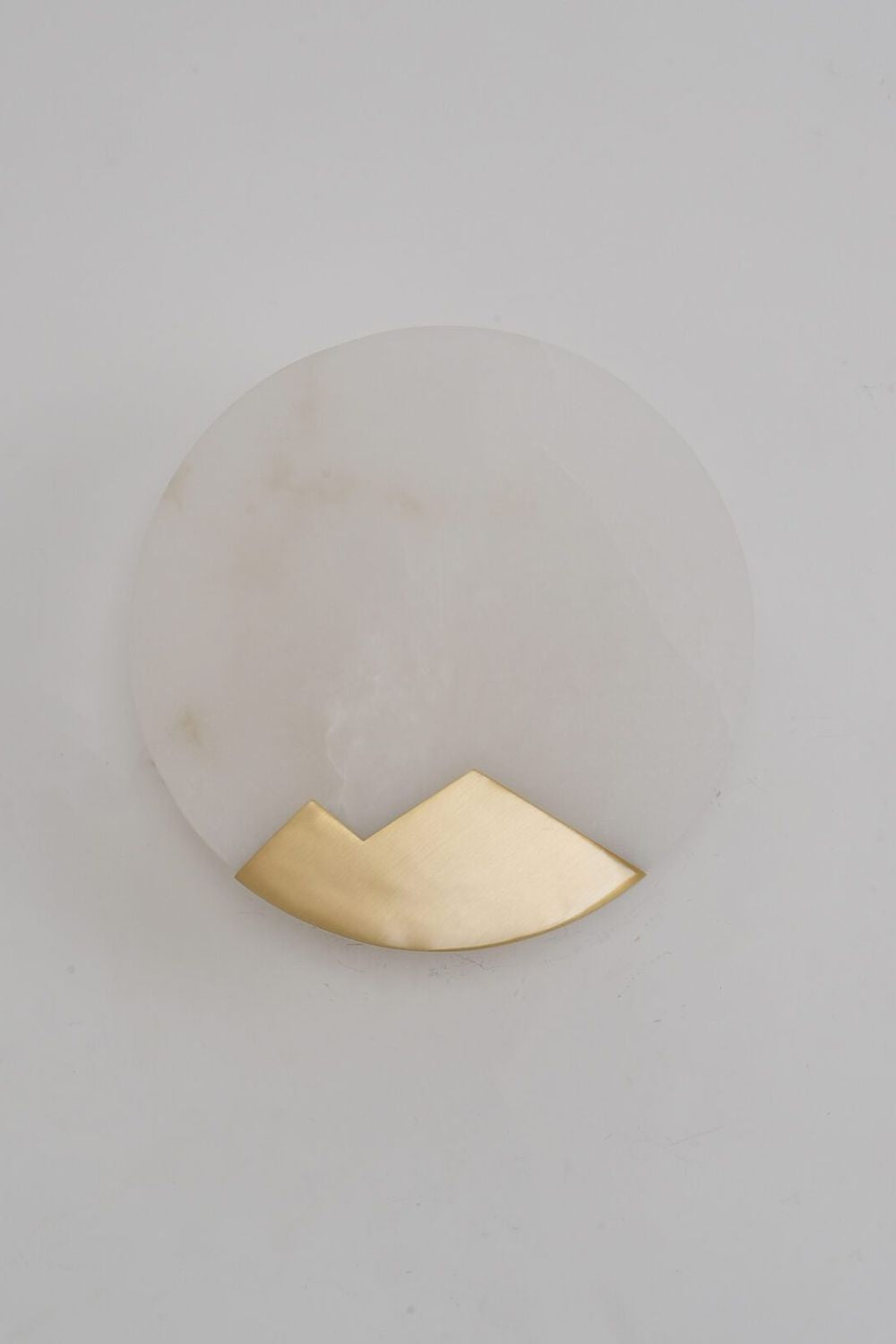 Alabaster Brass Wall Light - SamuLighting