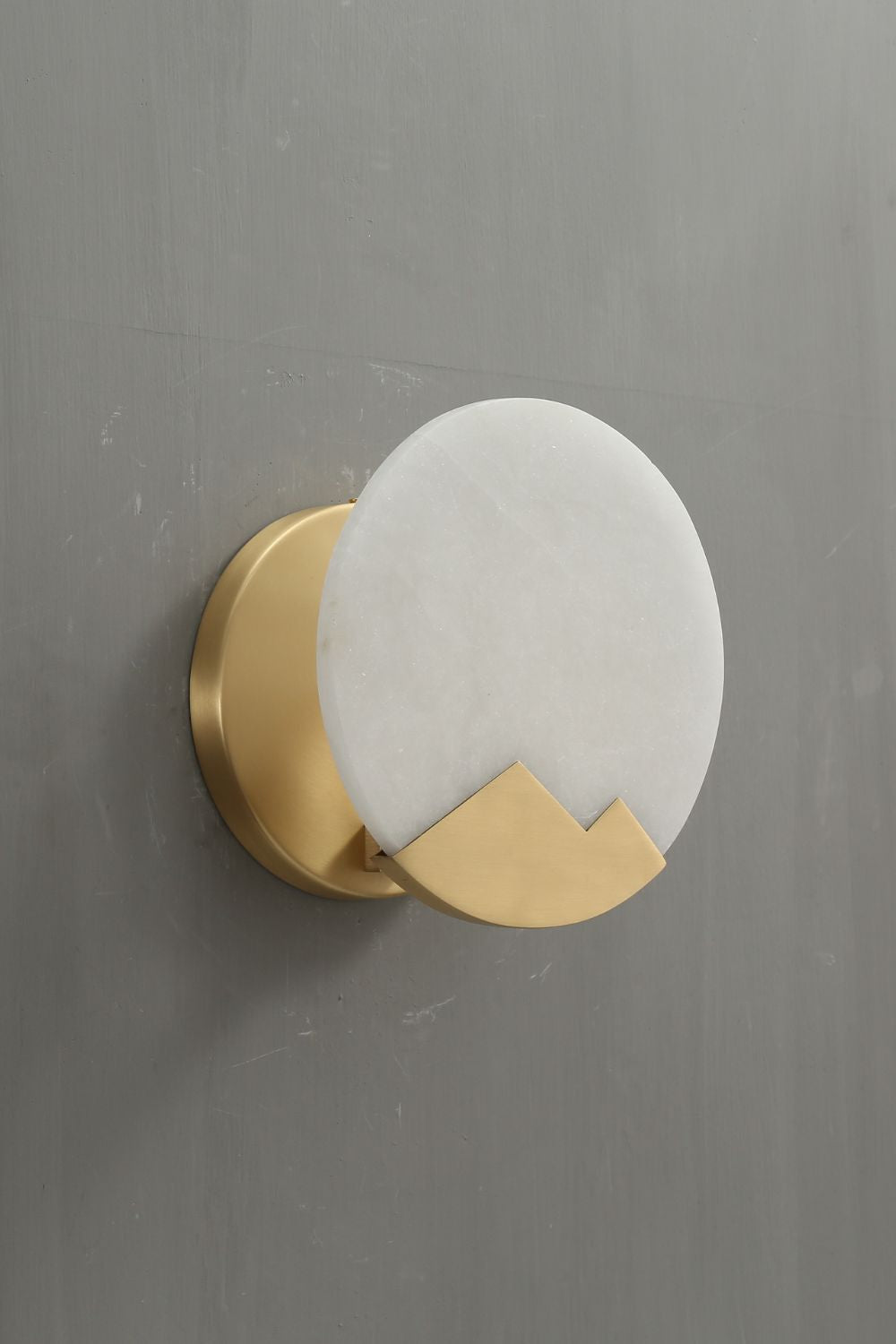 Alabaster Brass Wall Light - SamuLighting