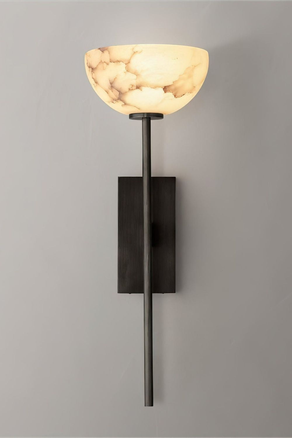 Alabaster Cup Wall Lamp