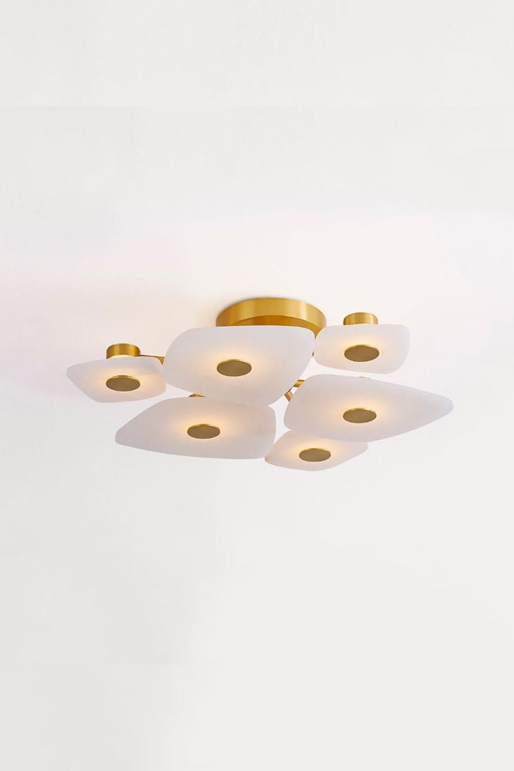 Alabaster Holmdel Ceiling Lamp