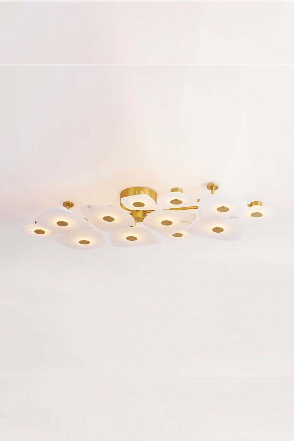 Alabaster Holmdel Ceiling Lamp