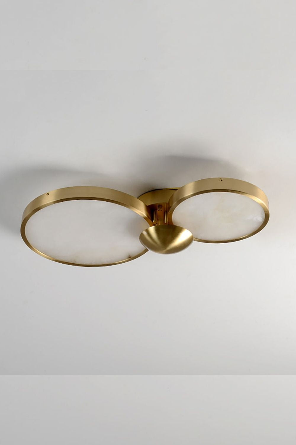 Alabaster Modern Disc Ceiling Light