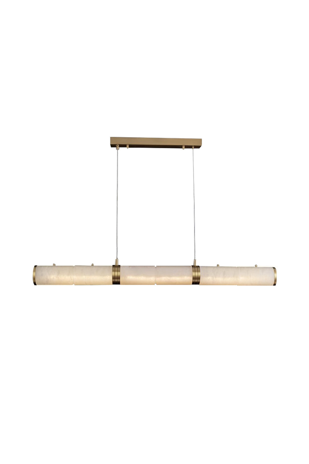 Alabaster Pillar Linear Chandelier - SamuLighting