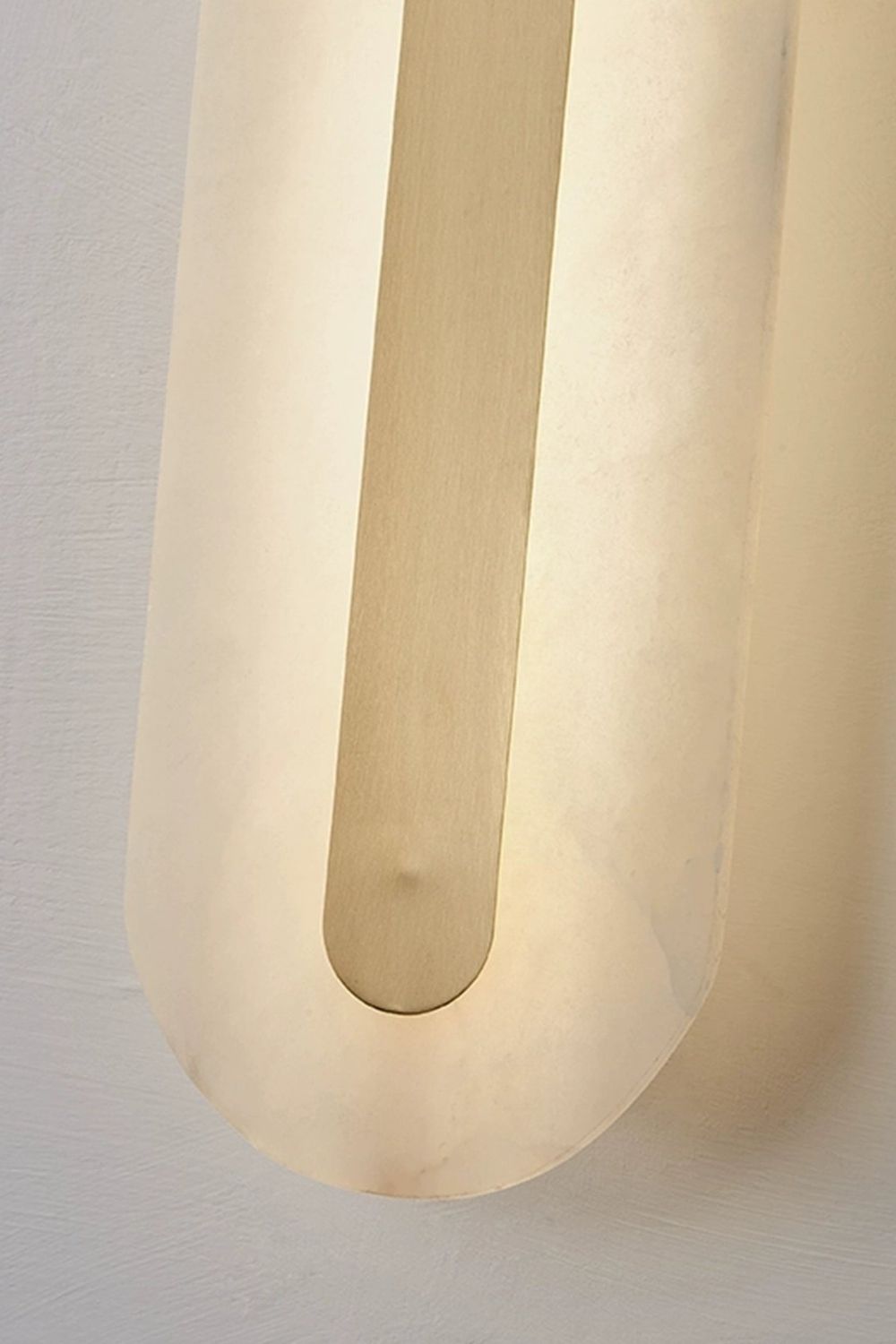 Alabaster Rounded Wall Lamp
