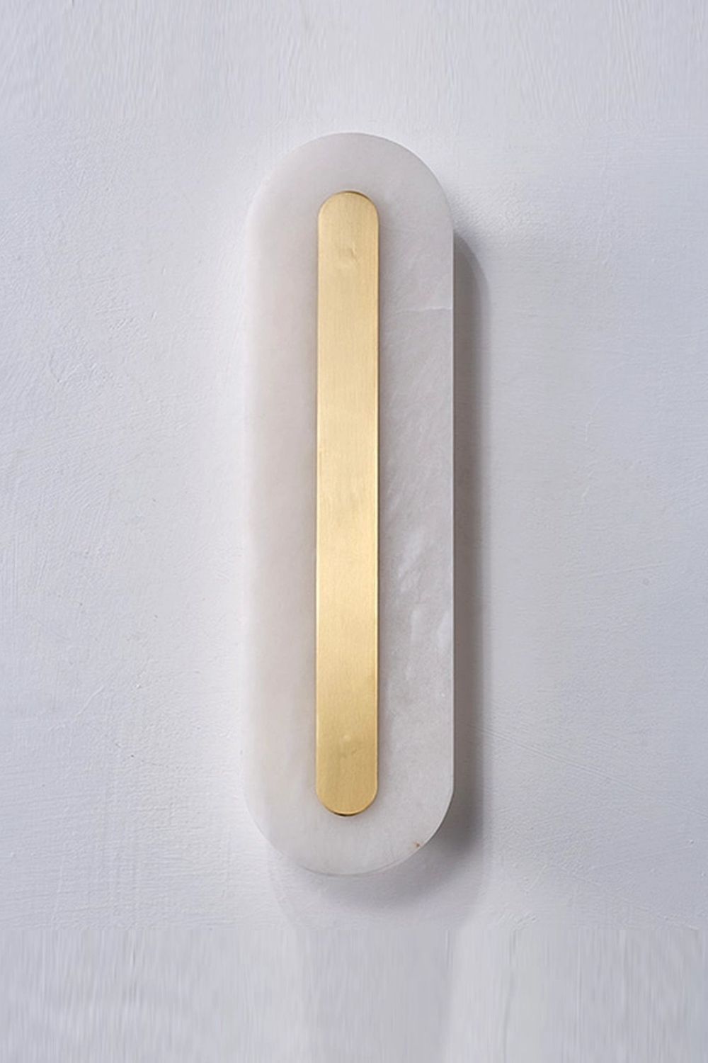 Alabaster Rounded Wall Lamp