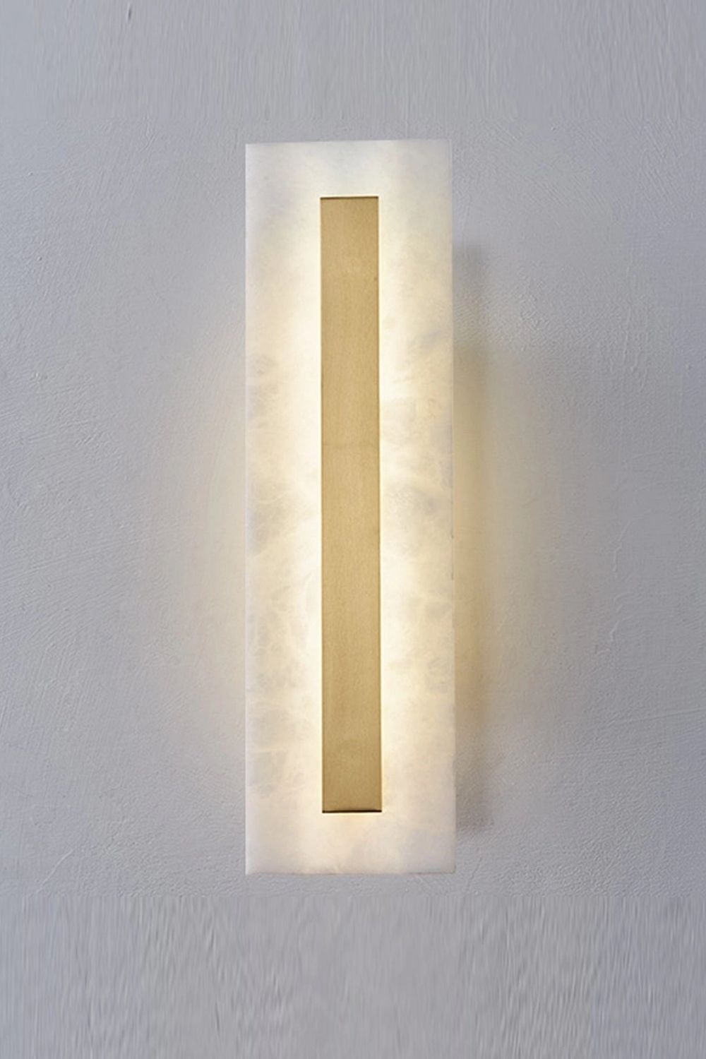 Alabaster Rounded Wall Lamp