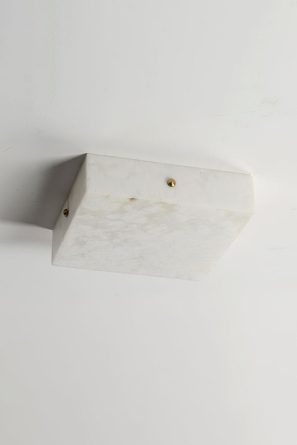 Alabaster Square Flushmount Ceiling Light