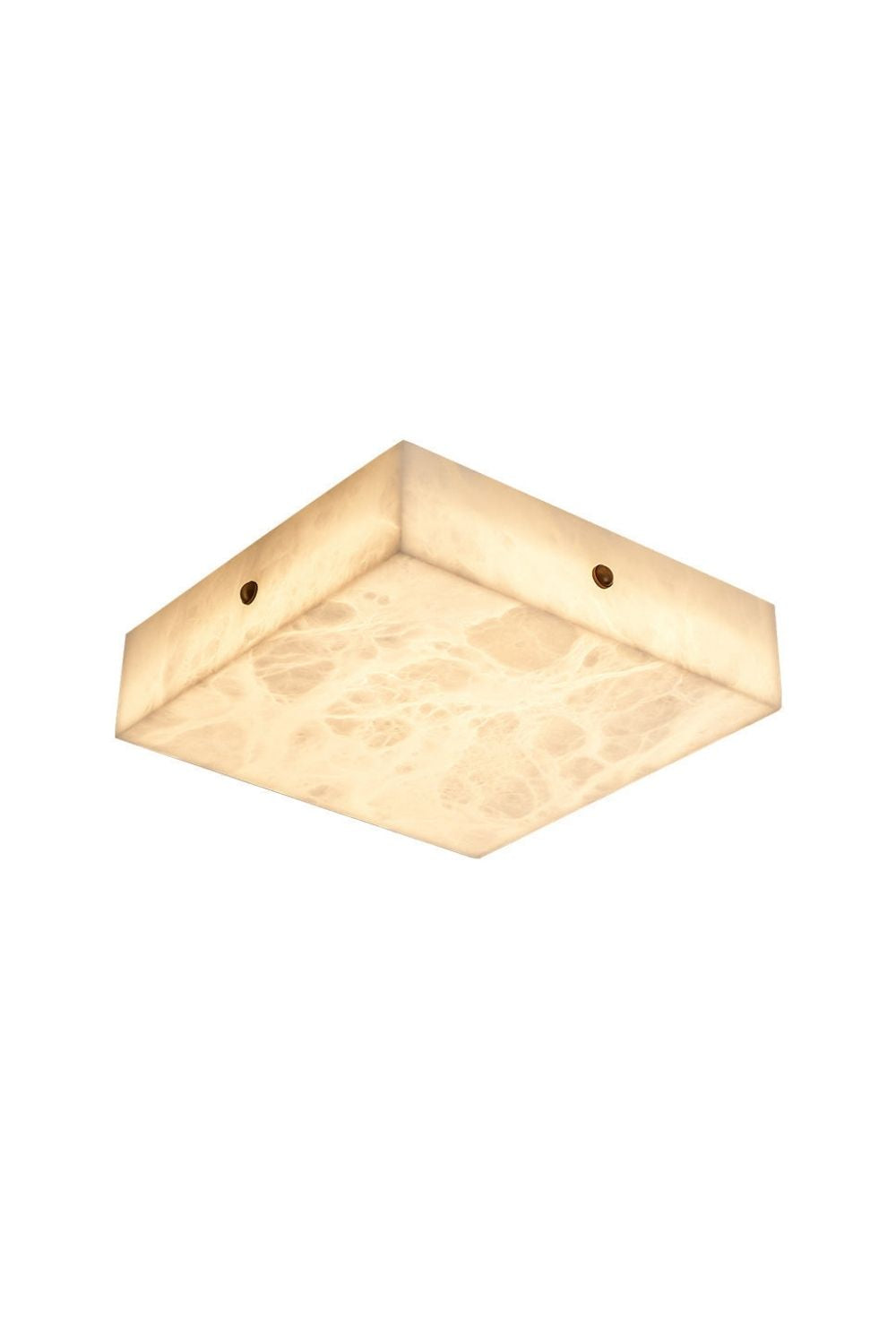 Alabaster Square Flushmount Ceiling Light