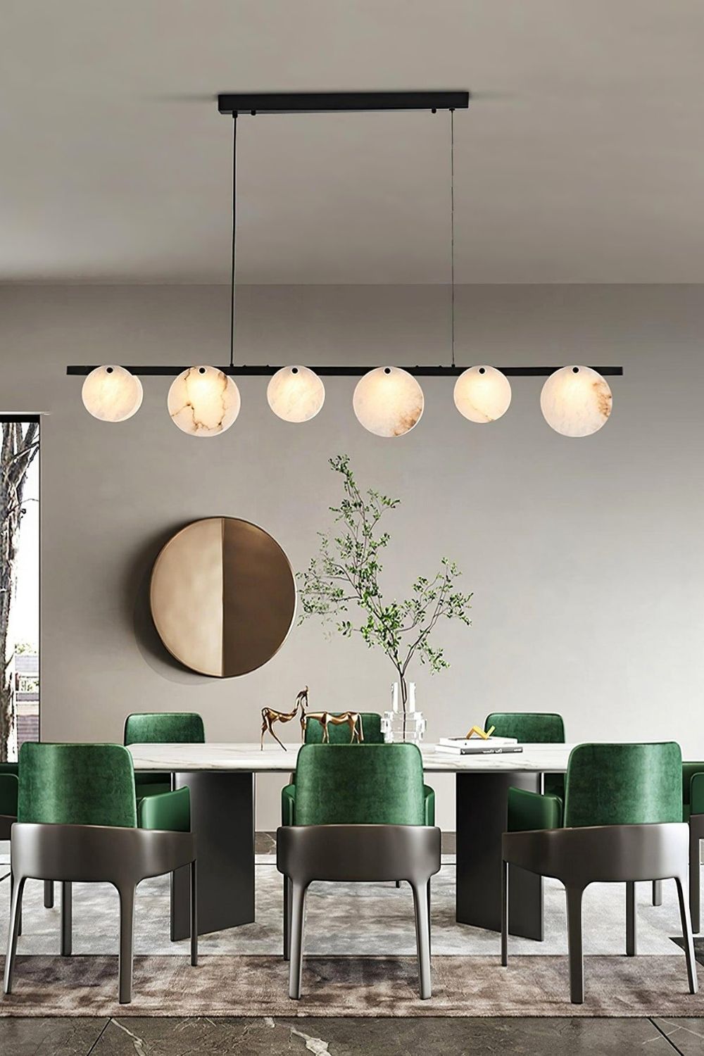 Alabaster Trinidad Dining Room Chandelier