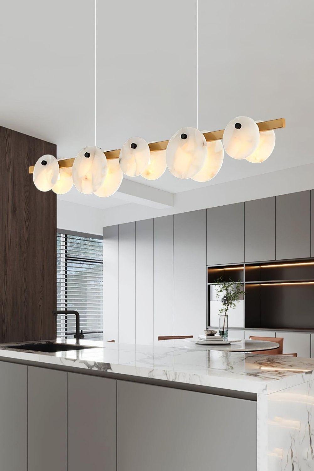 Alabaster Trinidad Dining Room Chandelier