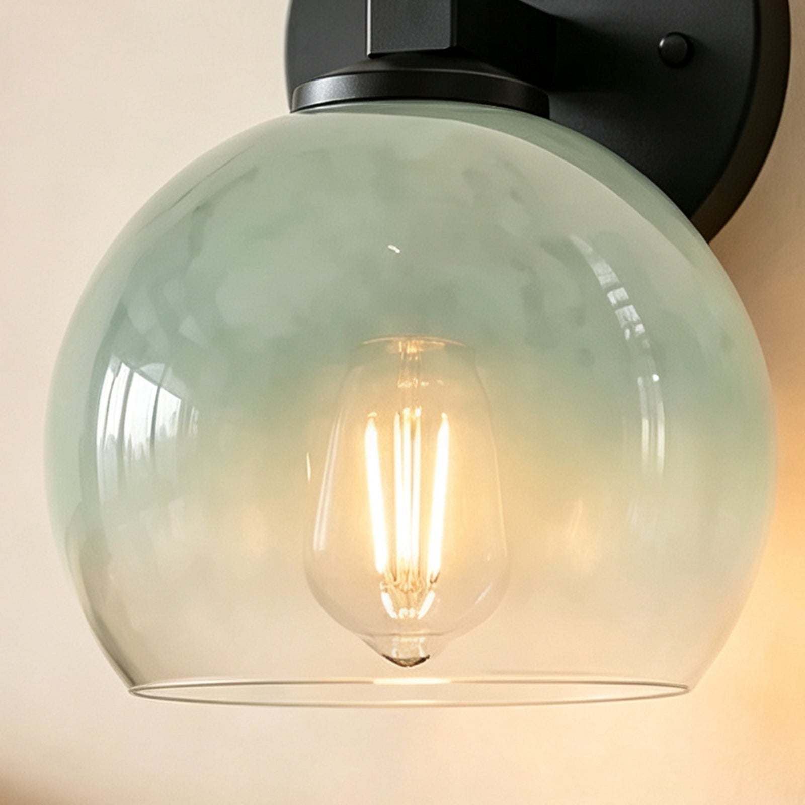 Hand-Blown Ombre Glass Globes