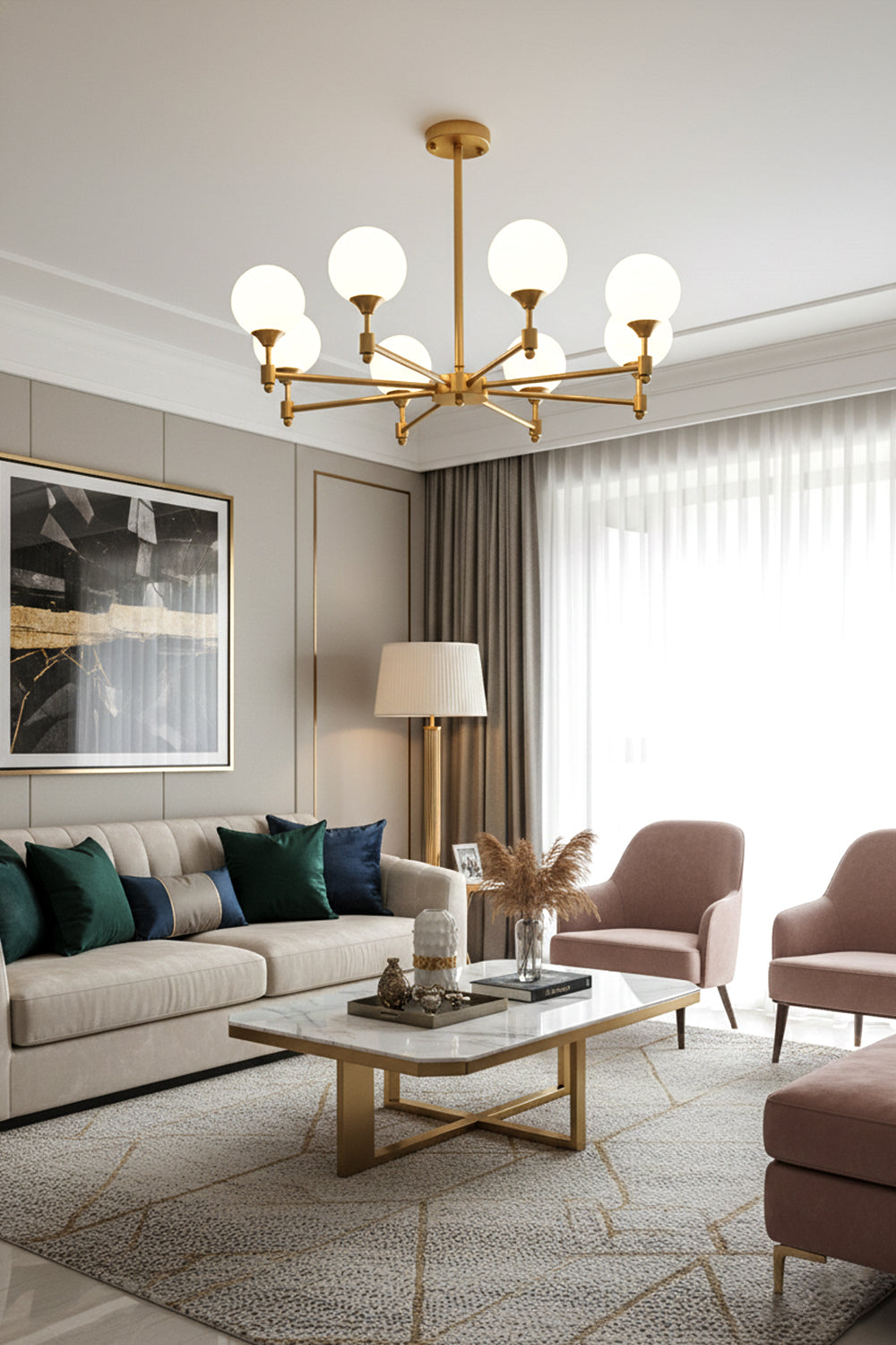 Alessio Globe Chandelier