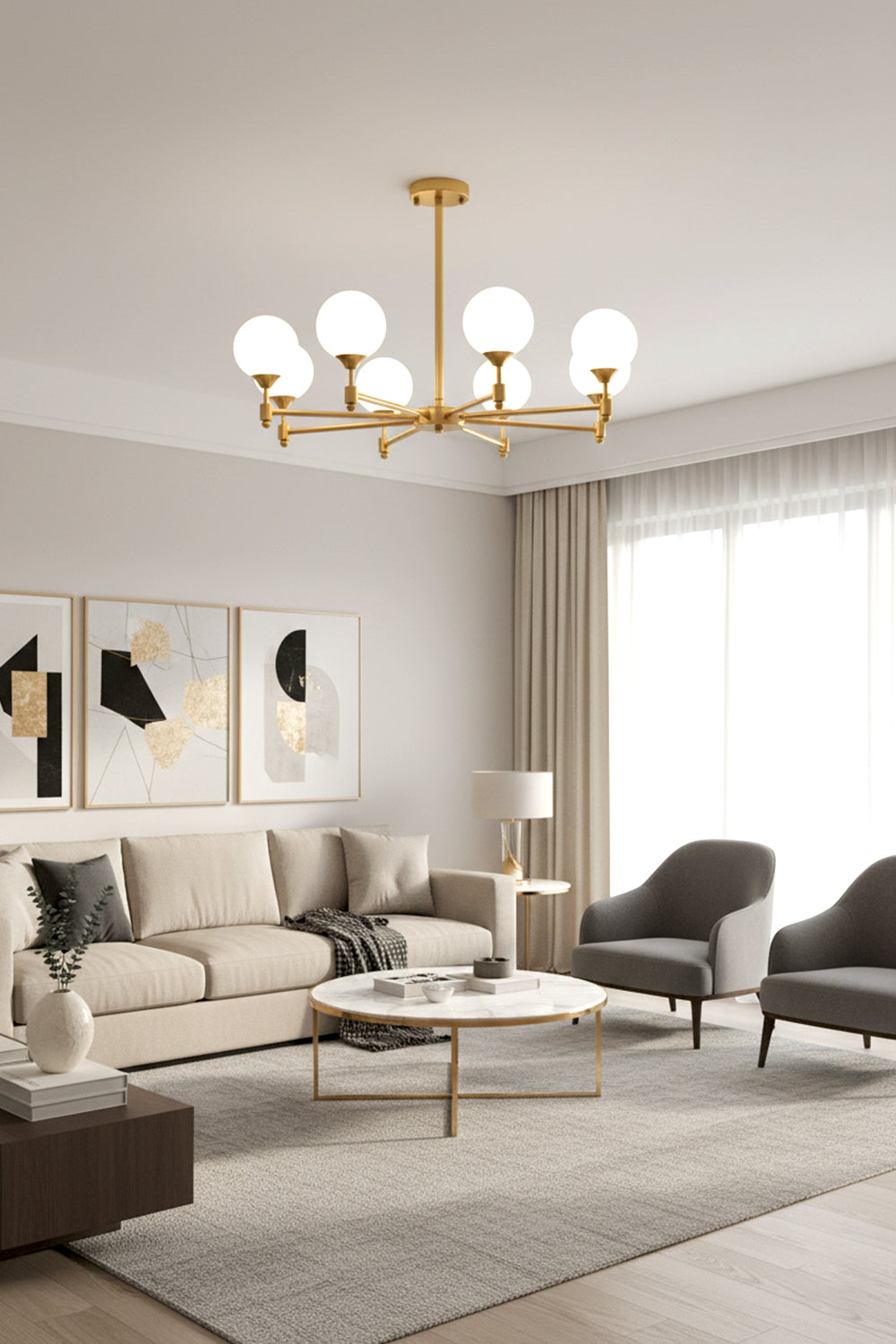 Alessio Globe Chandelier