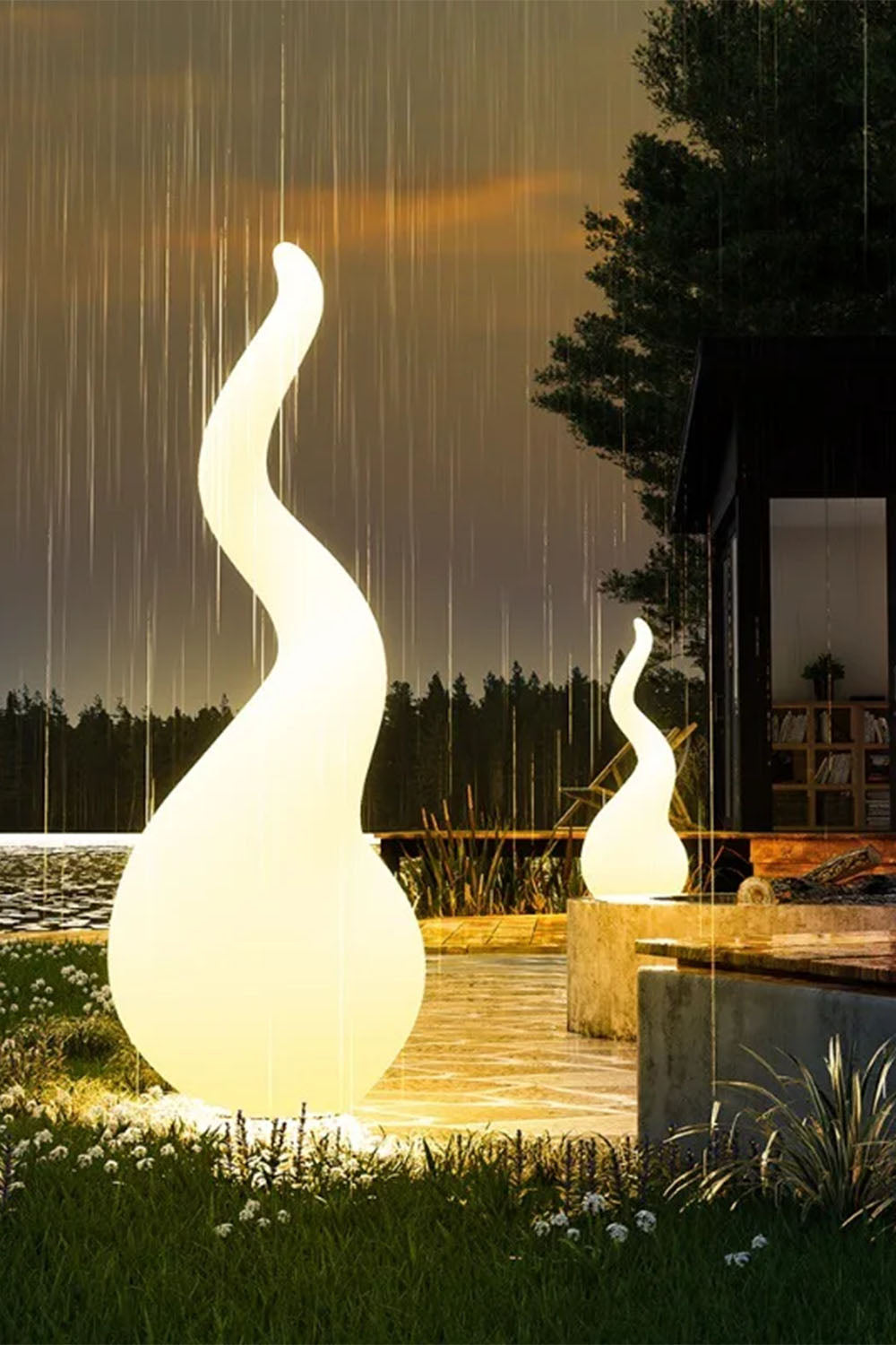 Alien M Easy Outdoor Floor Lamp