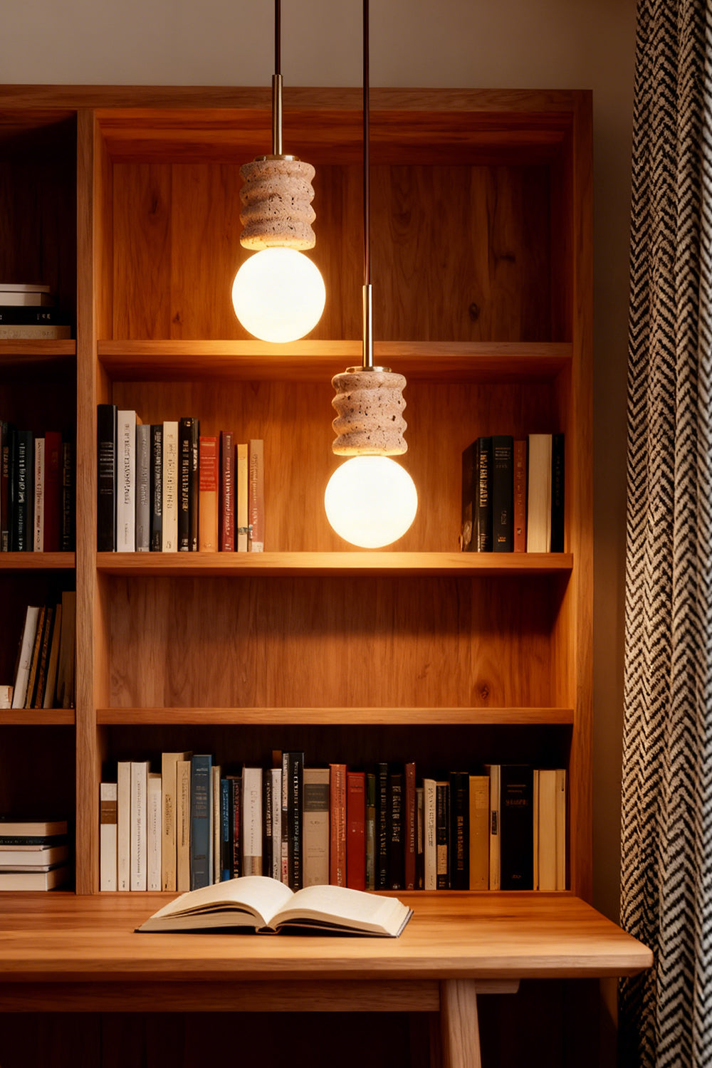 Alvia Travertine Pendant Lamp