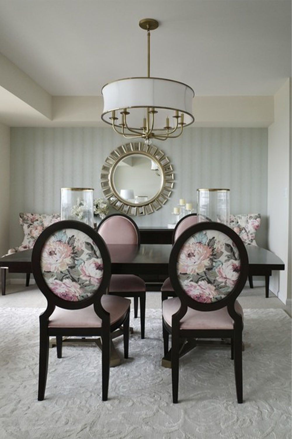 American Brass Simple Chandelier