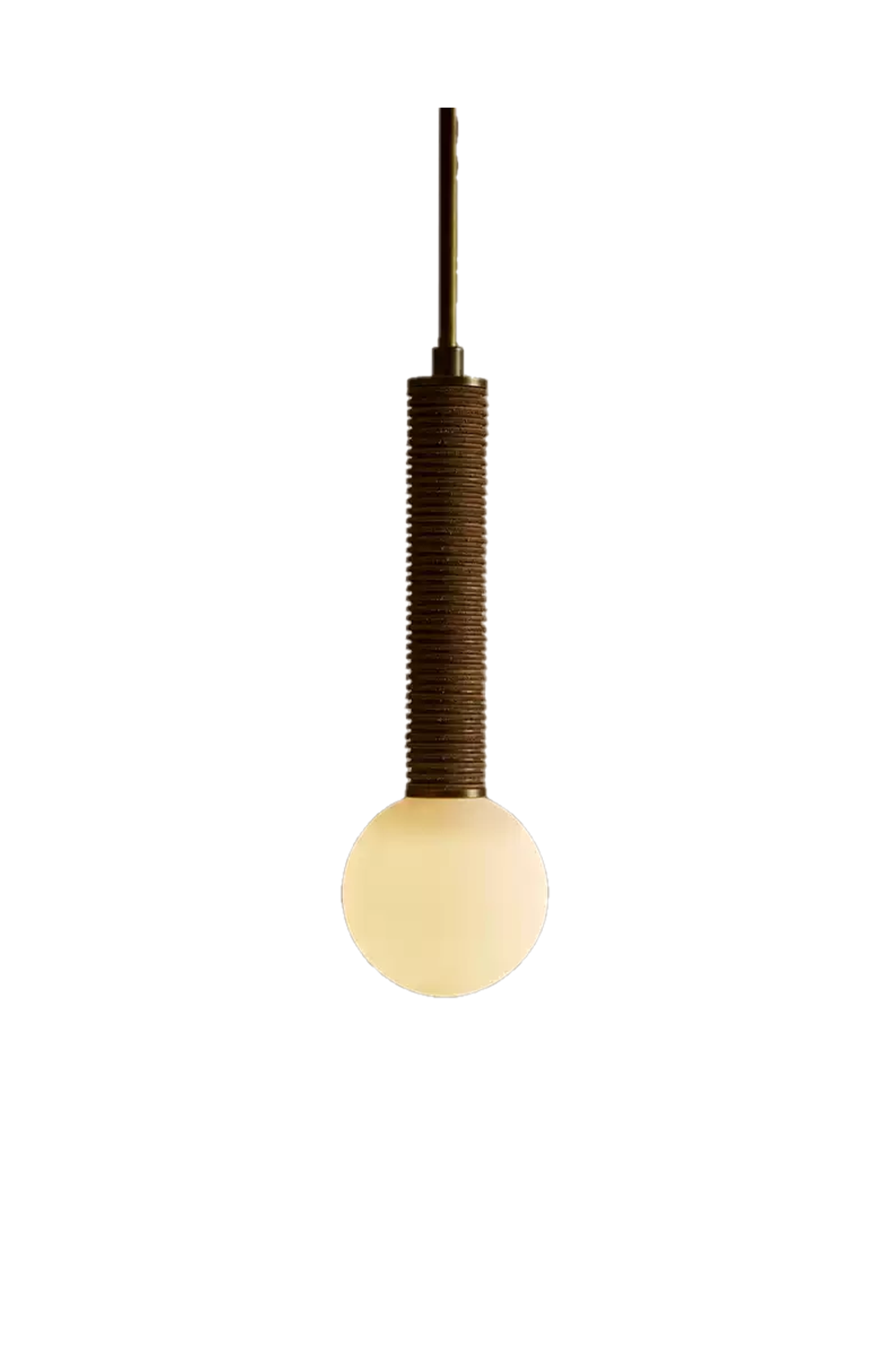 American leather Pendant Light