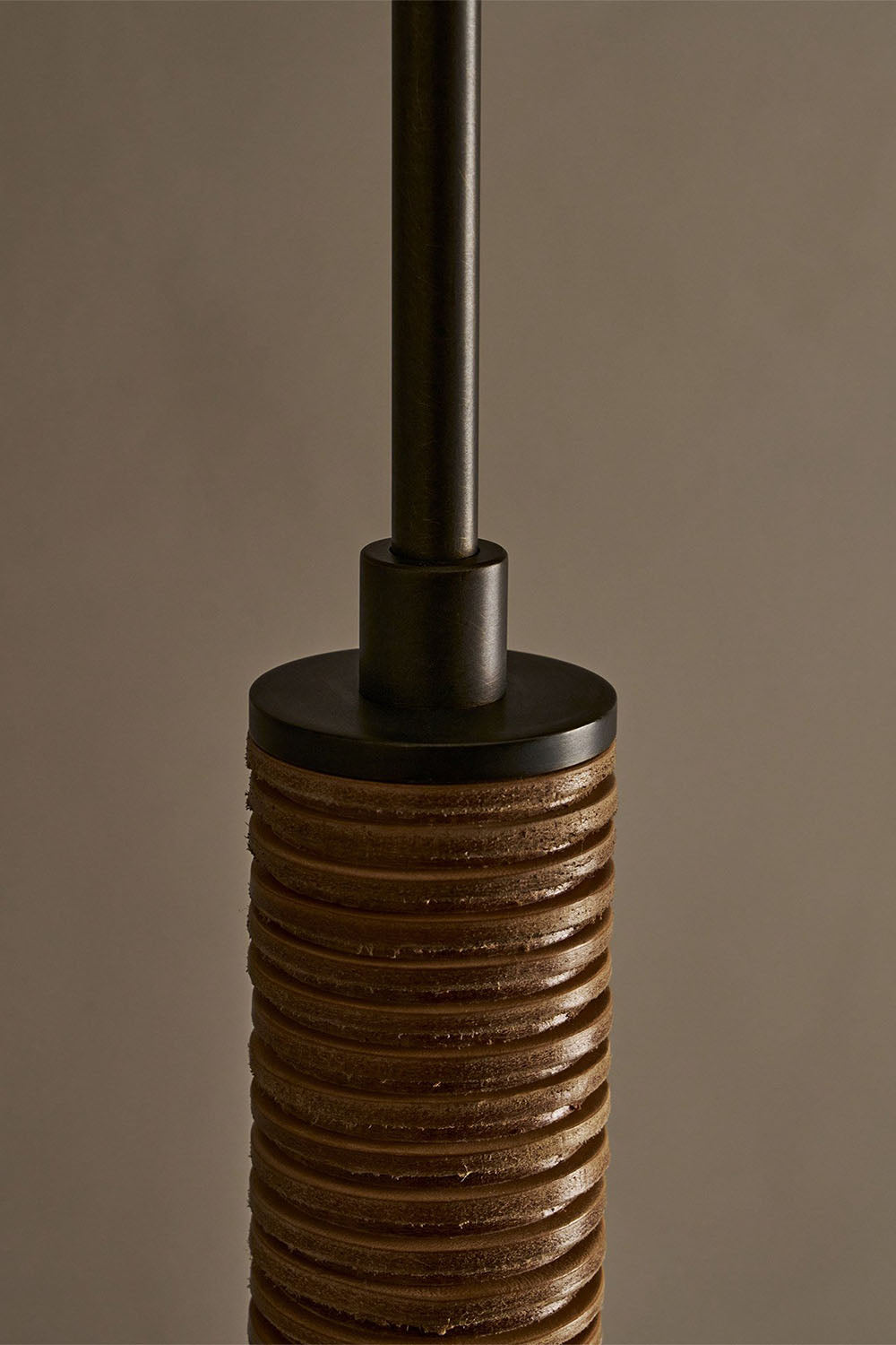 American leather Pendant Light