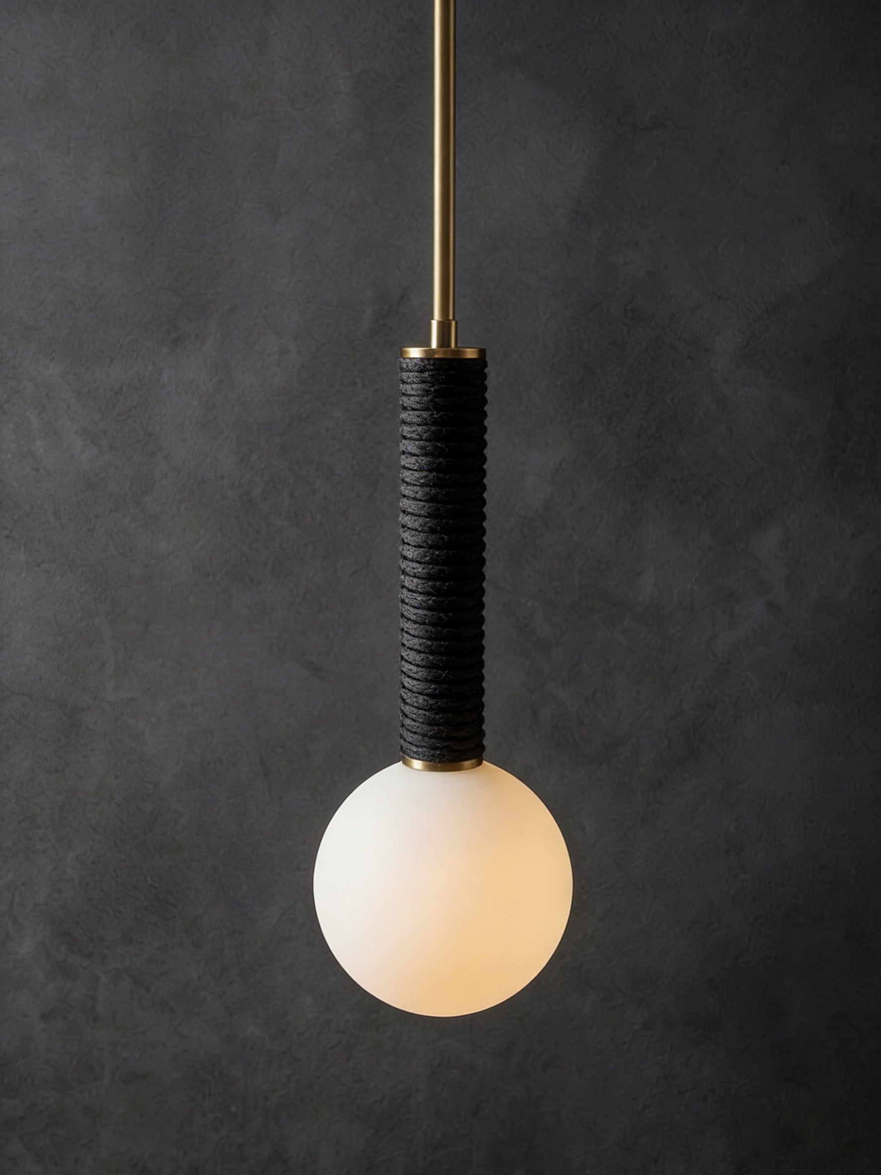 American leather Pendant Light