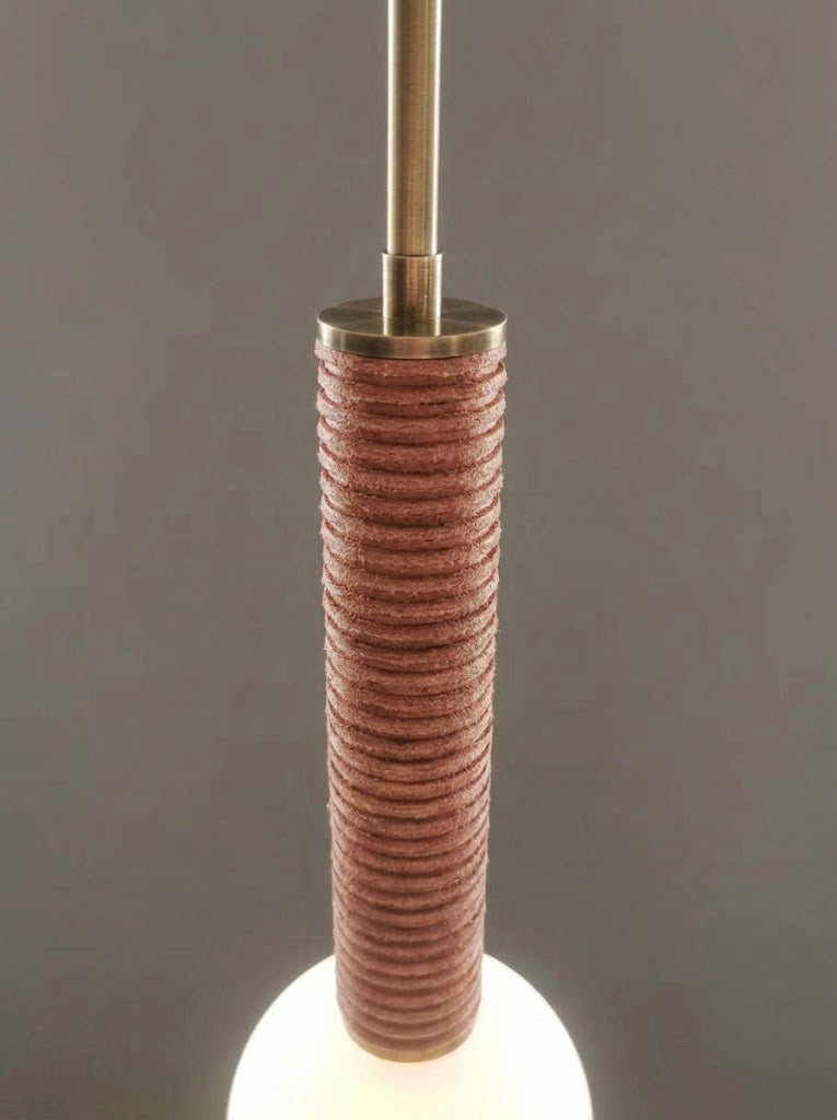 American leather Pendant Light