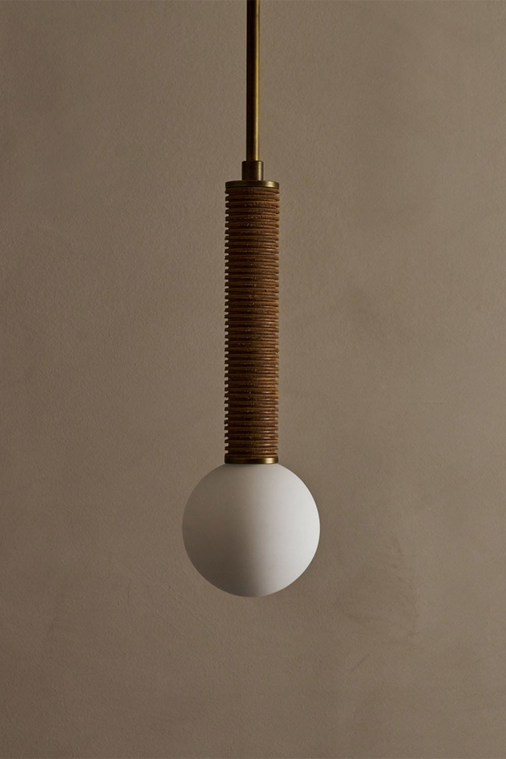 American leather Pendant Light