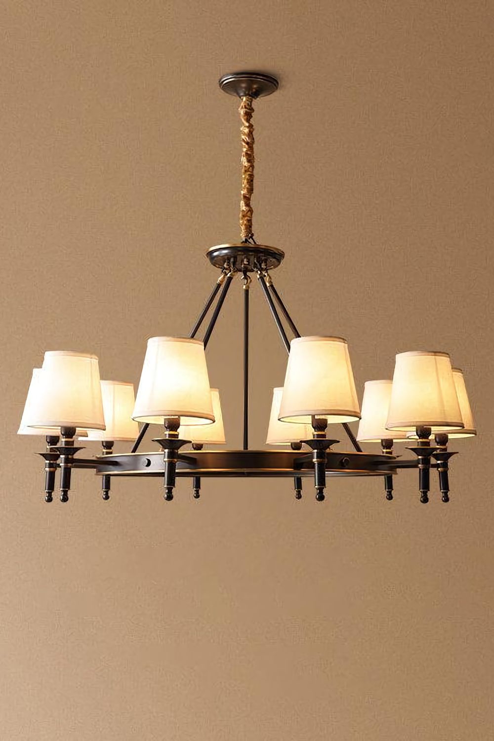 Antique Brass Chandelier - SamuLighting