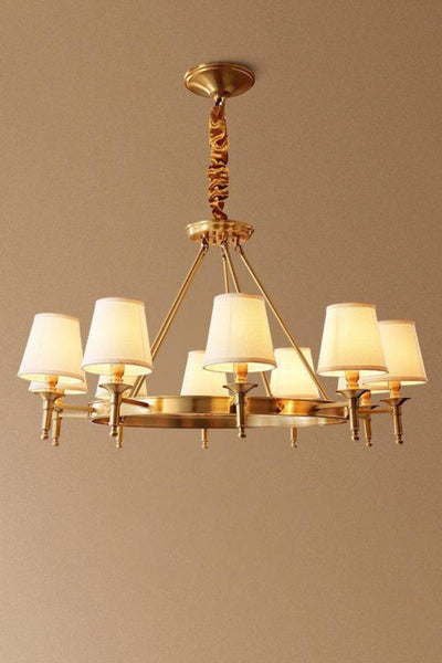 Antique Brass Chandelier - SamuLighting