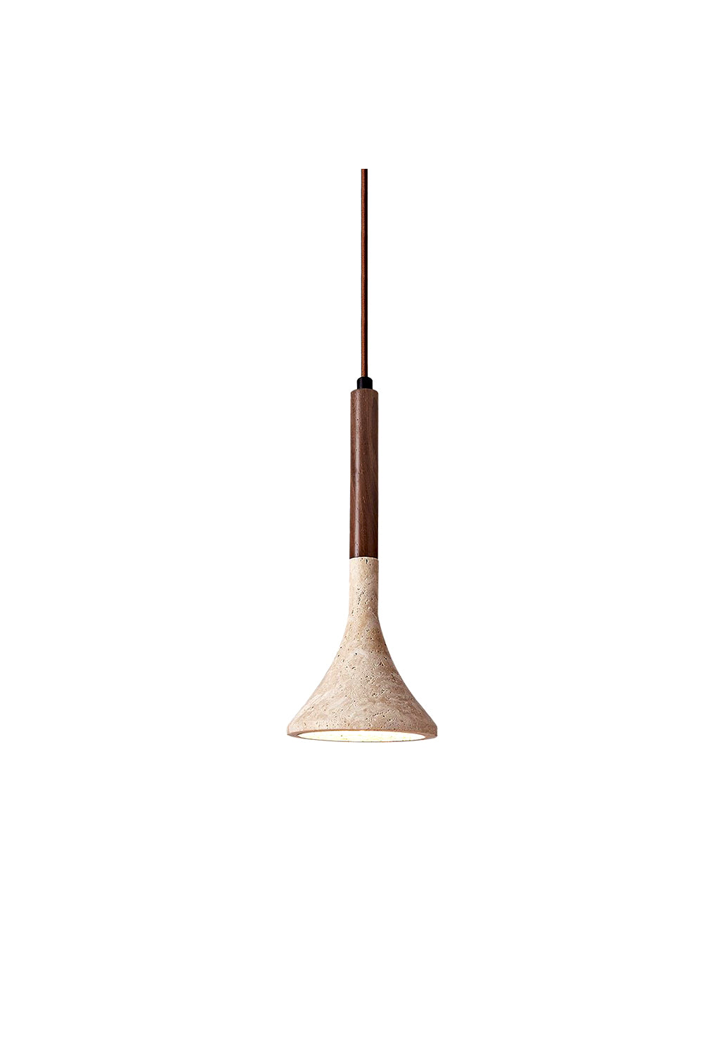 Aplomb Travertine Pendant Lamp