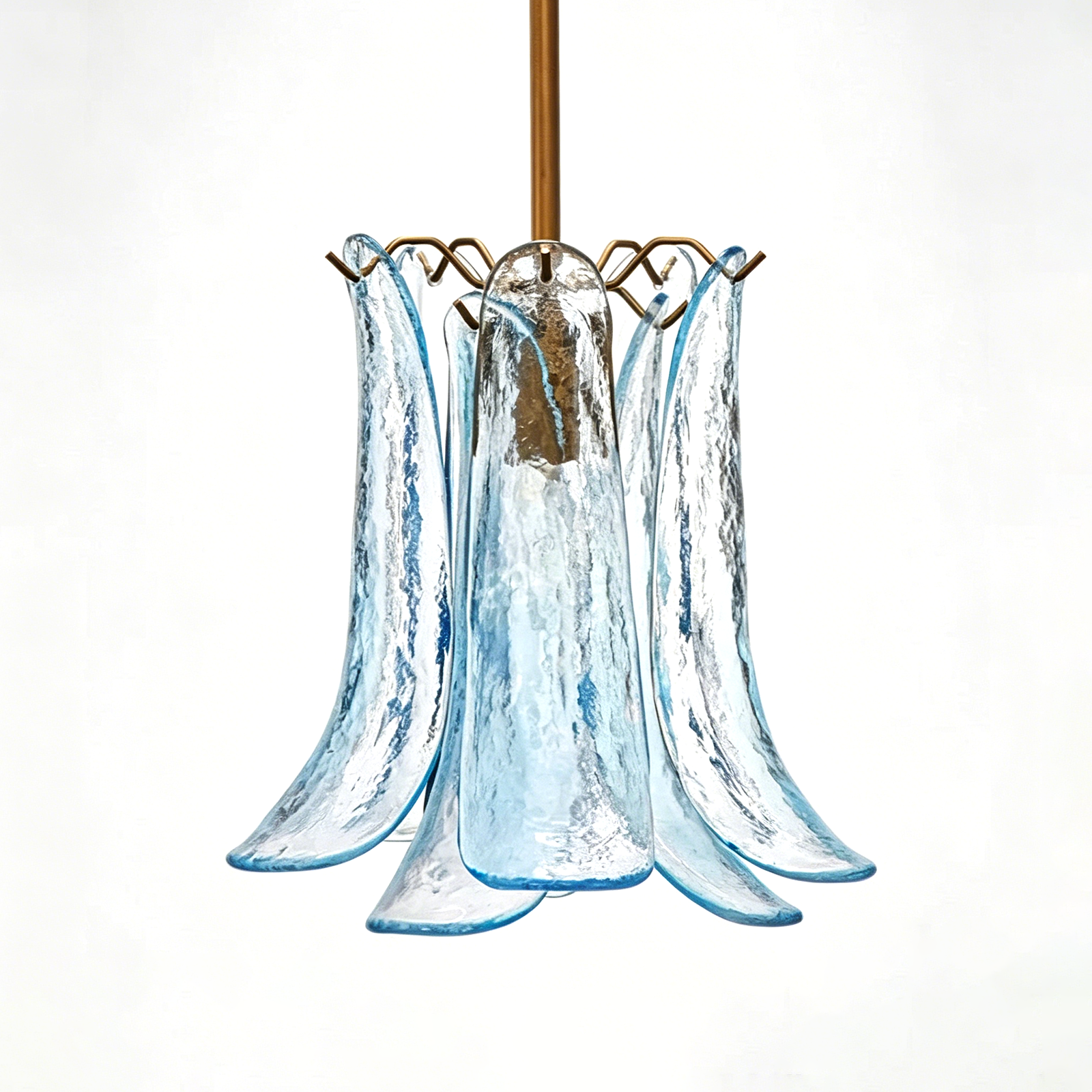 Artisan Textured Glass Petals