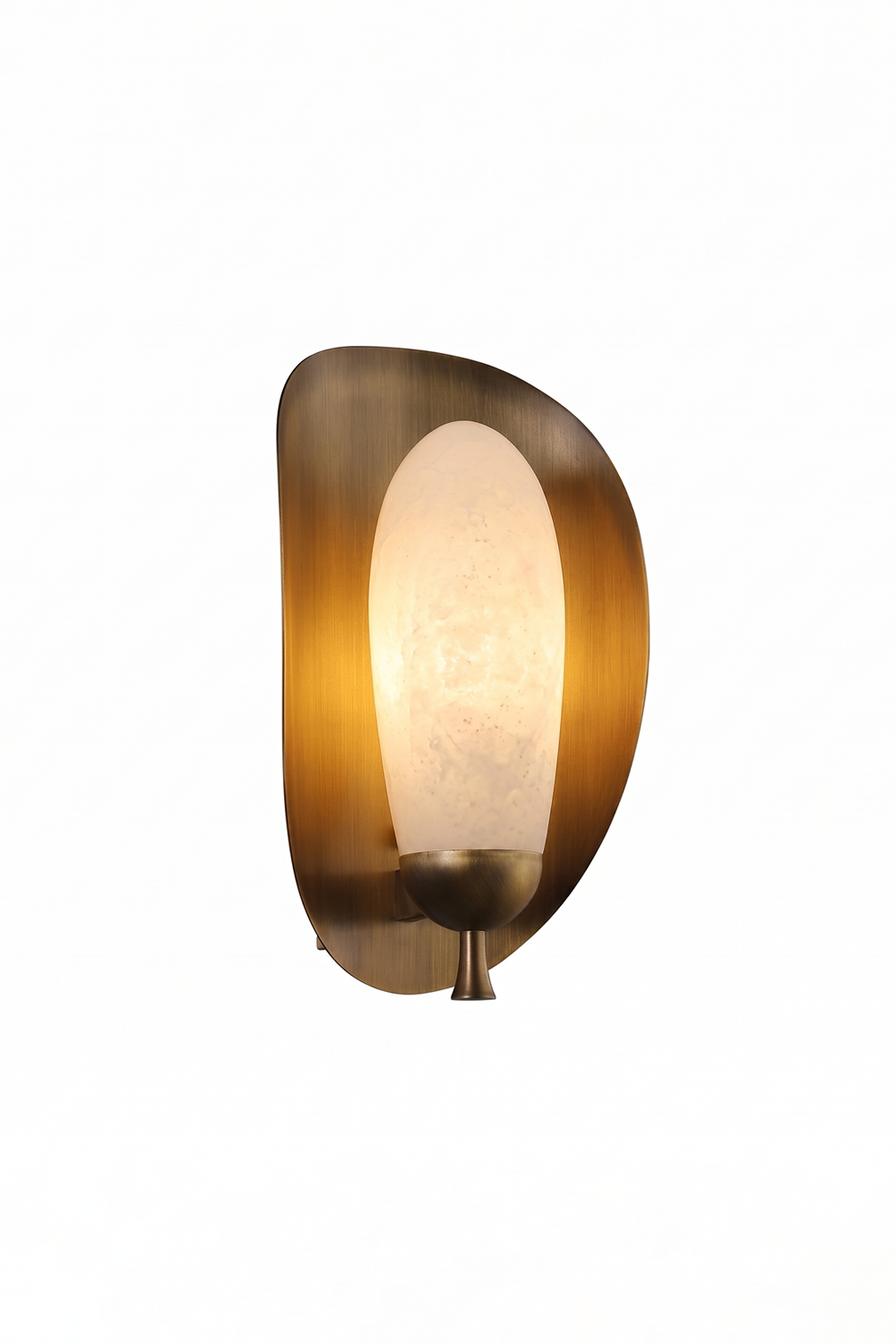 Arc Shield Alabaster Wall lamp Samu  Lamp