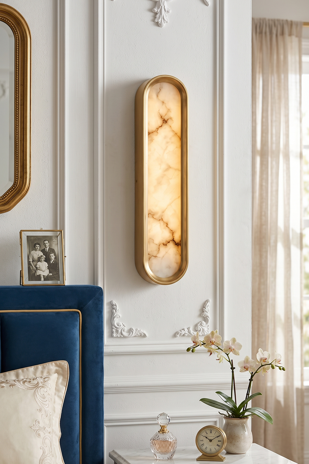 Aurelia Alabaster Wall Light