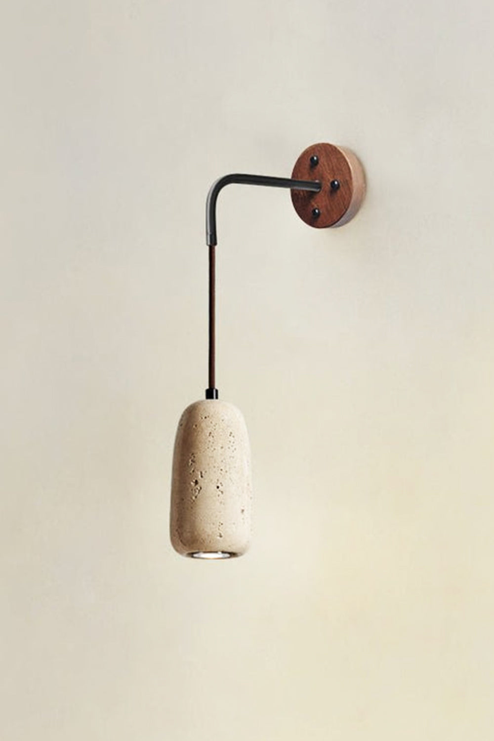 Arched Travertine Wall Light