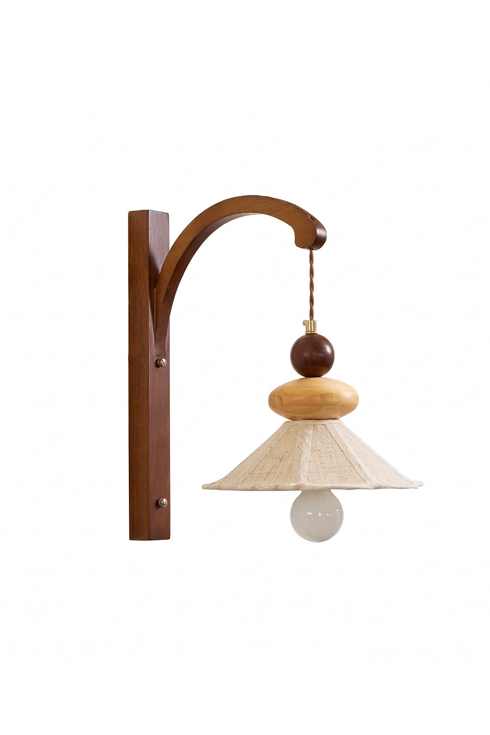 Arcus Timber Sconce| Samu  Lamp