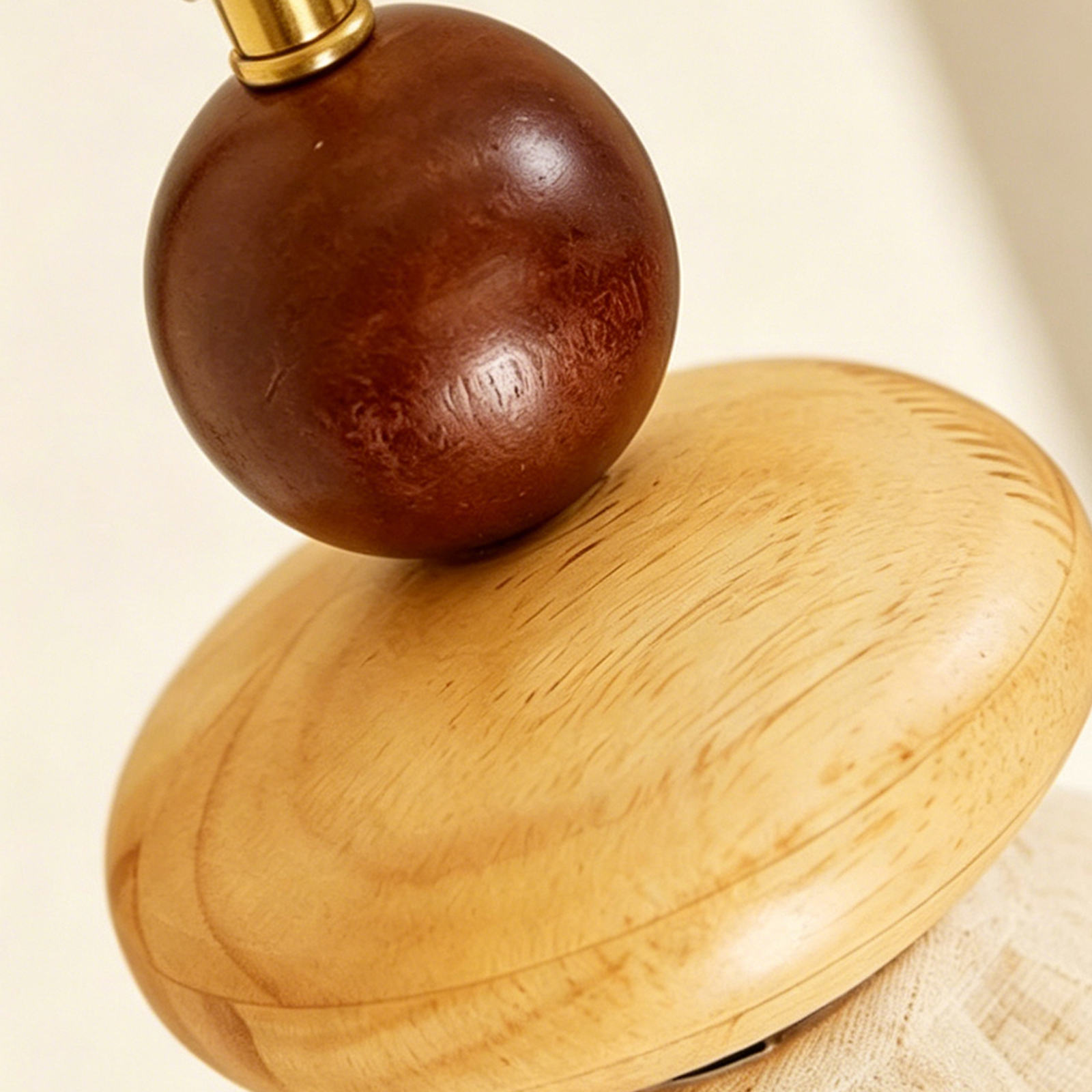 Textural Wood Bead Details