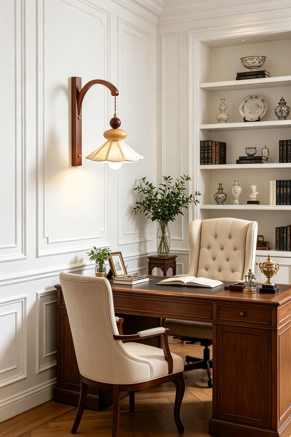 Arcus Timber Sconce | Den/Study | Samu  Lamp