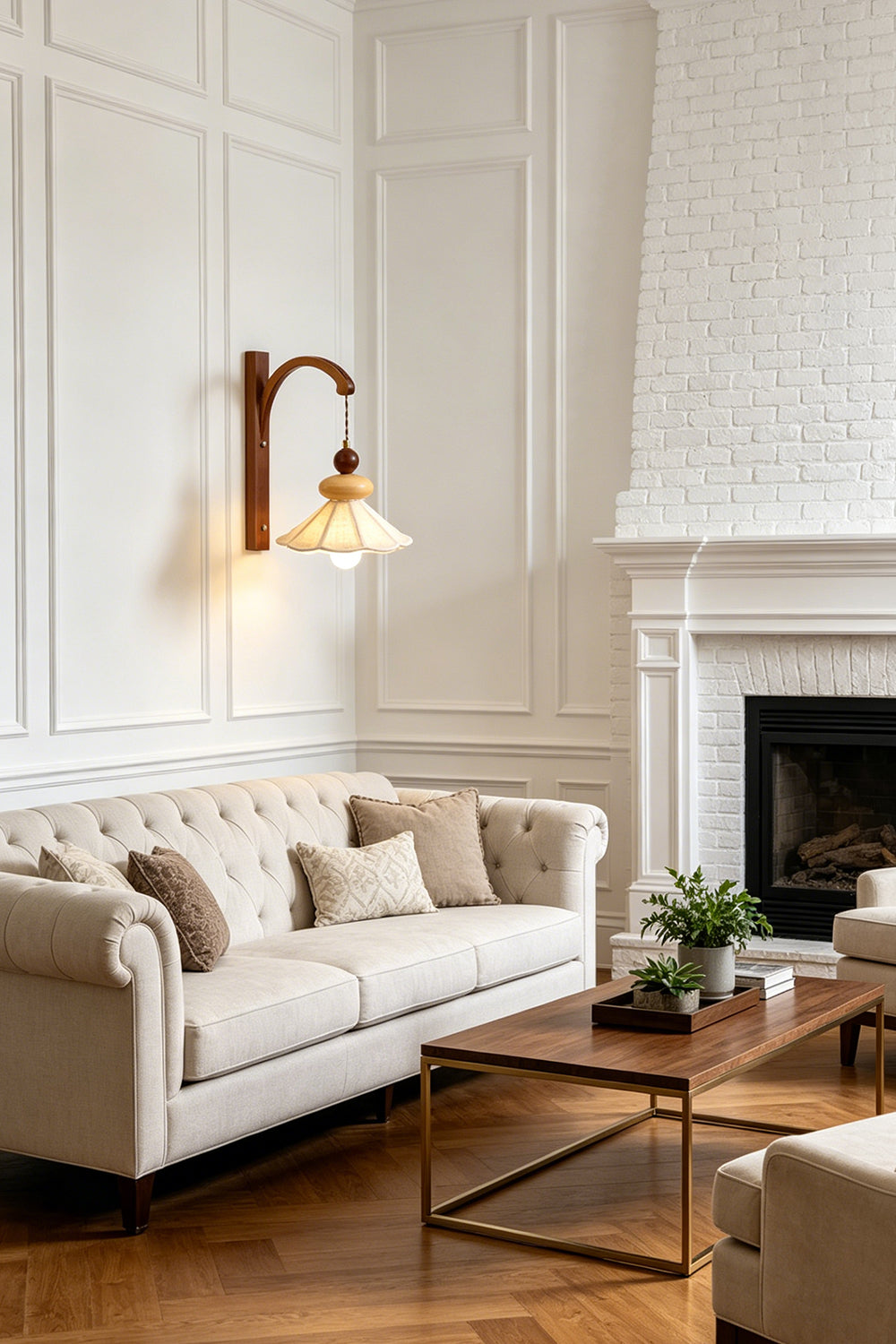 Arcus Timber Sconce | Living room | Samu  Lamp