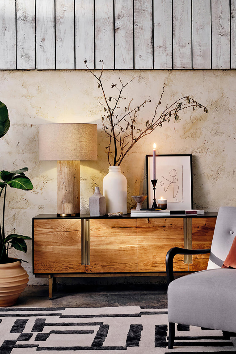 Aria Stone Table Lamp