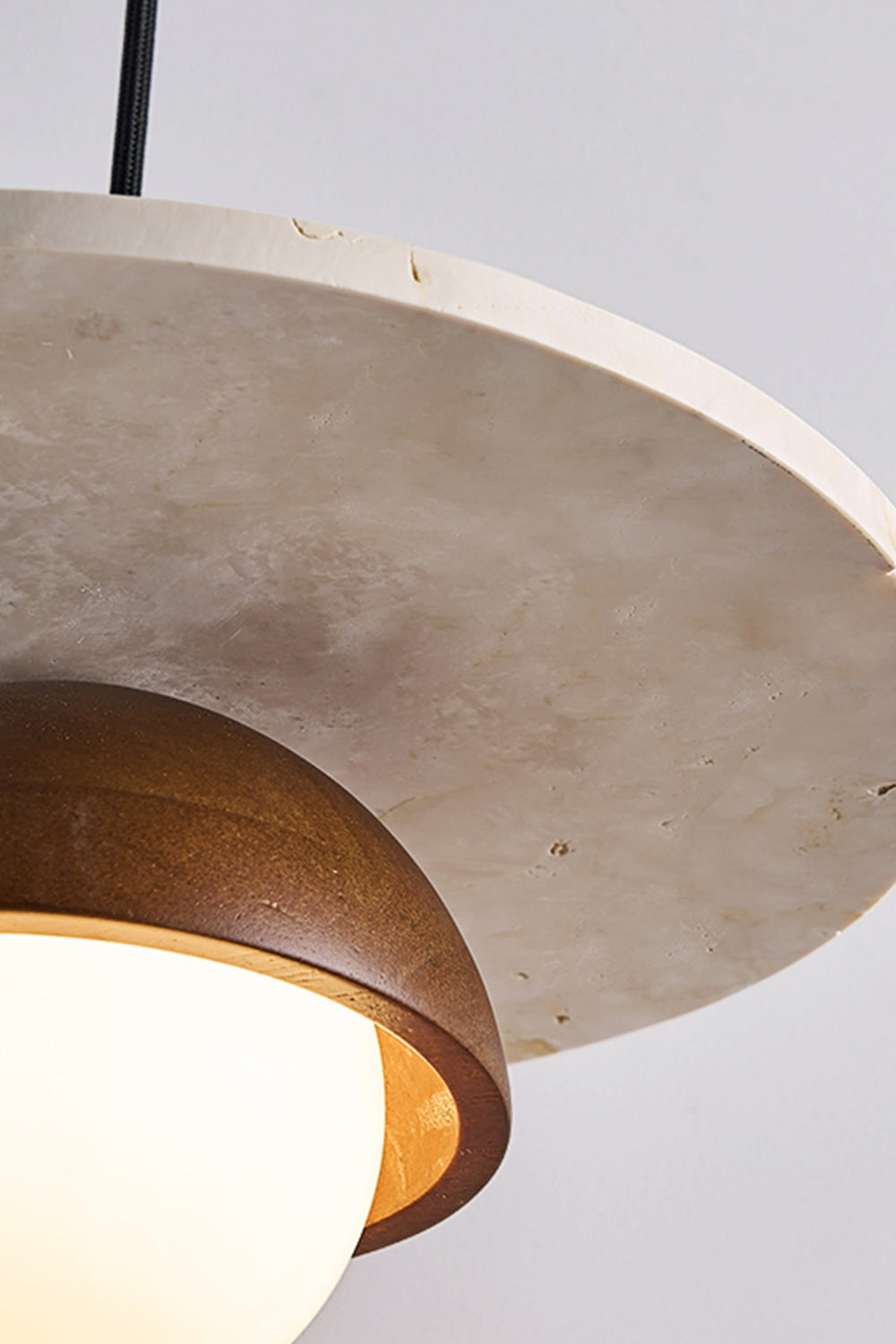 Arlo Travertine Pendant Light