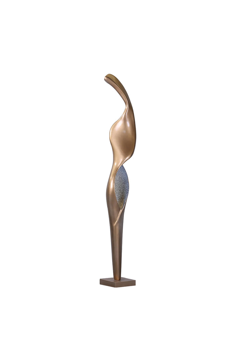 Art Torch Sculpture Floor Lamp