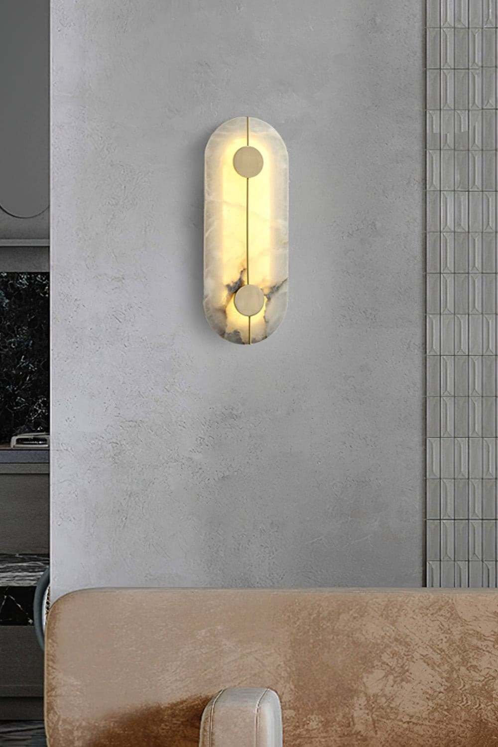 Alabaster Artistic Wall Lamp