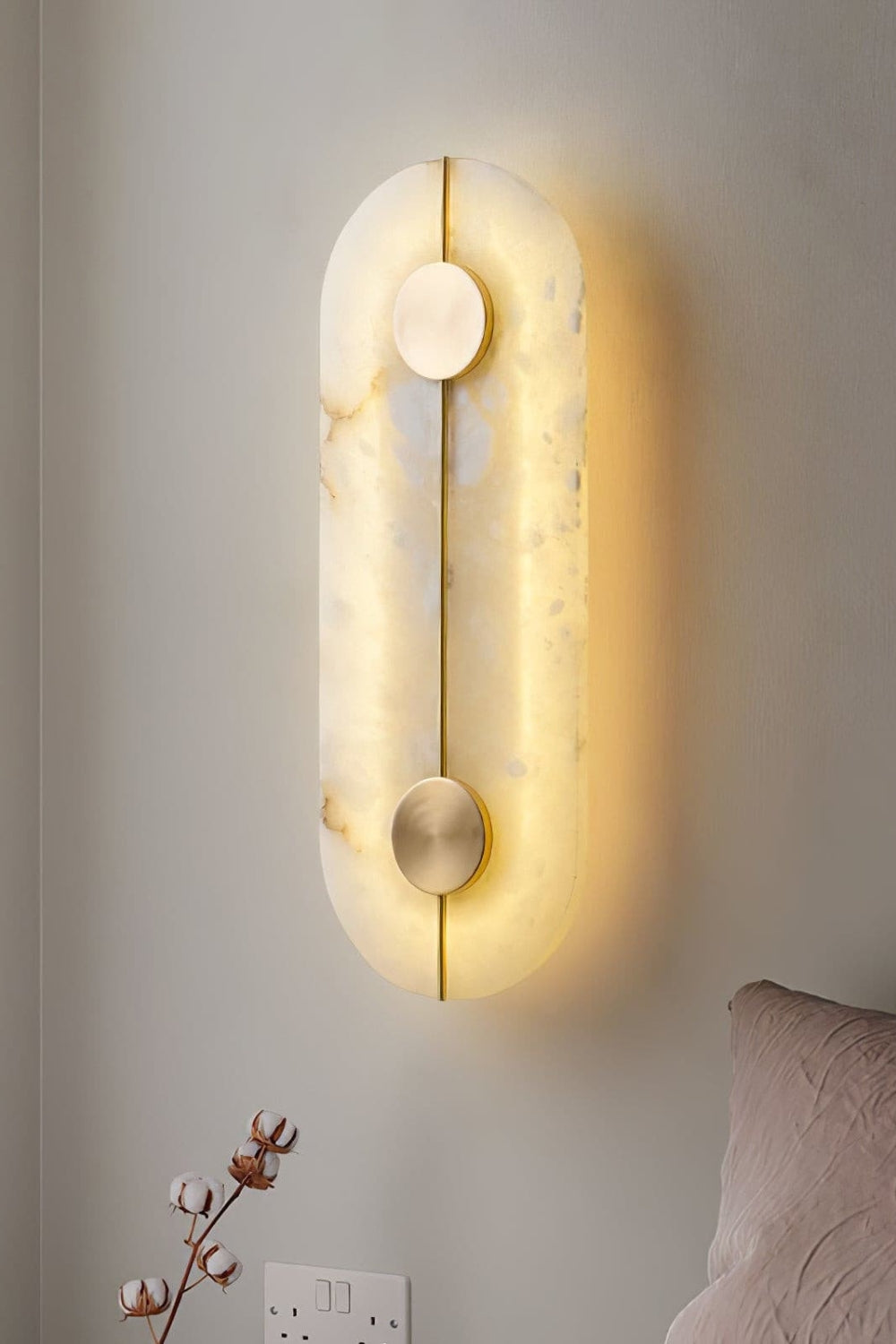 Alabaster Artistic Wall Lamp