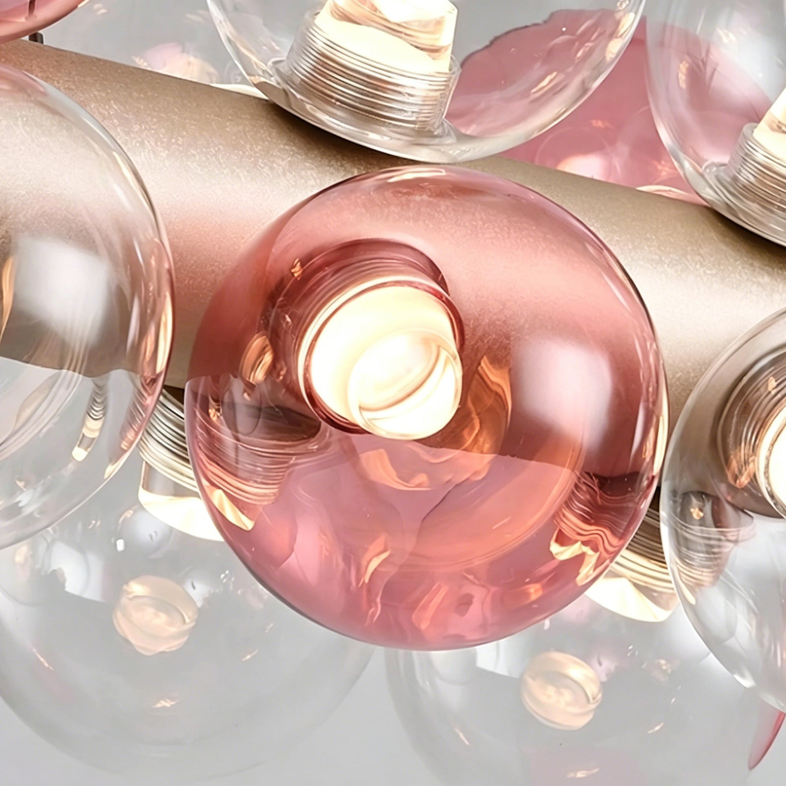Playful Pink Accent Spheres
