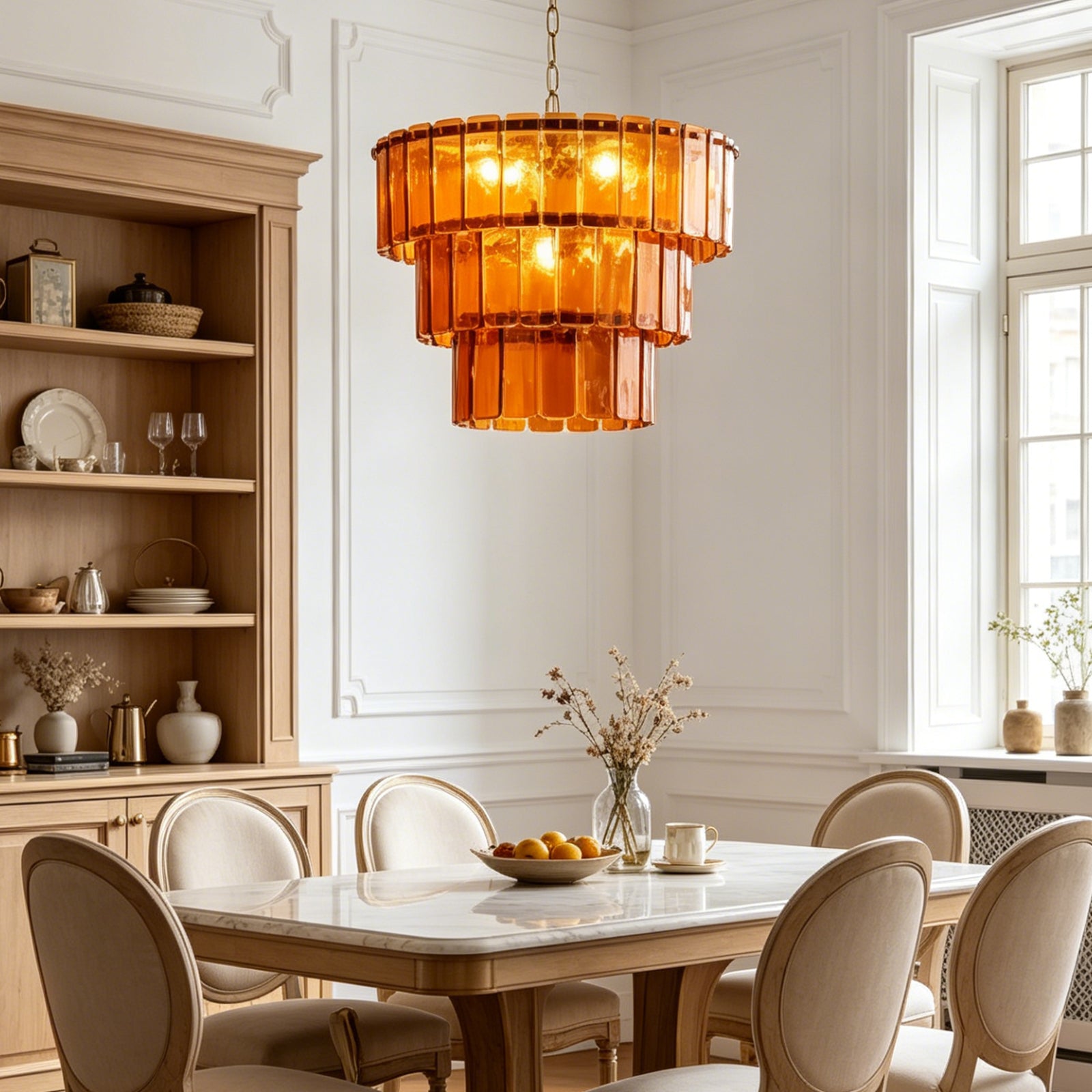 Honey-Toned Atmospheric Glow