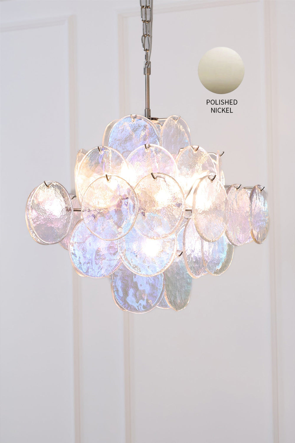 Aurelia Lridescent Murano Chandelier