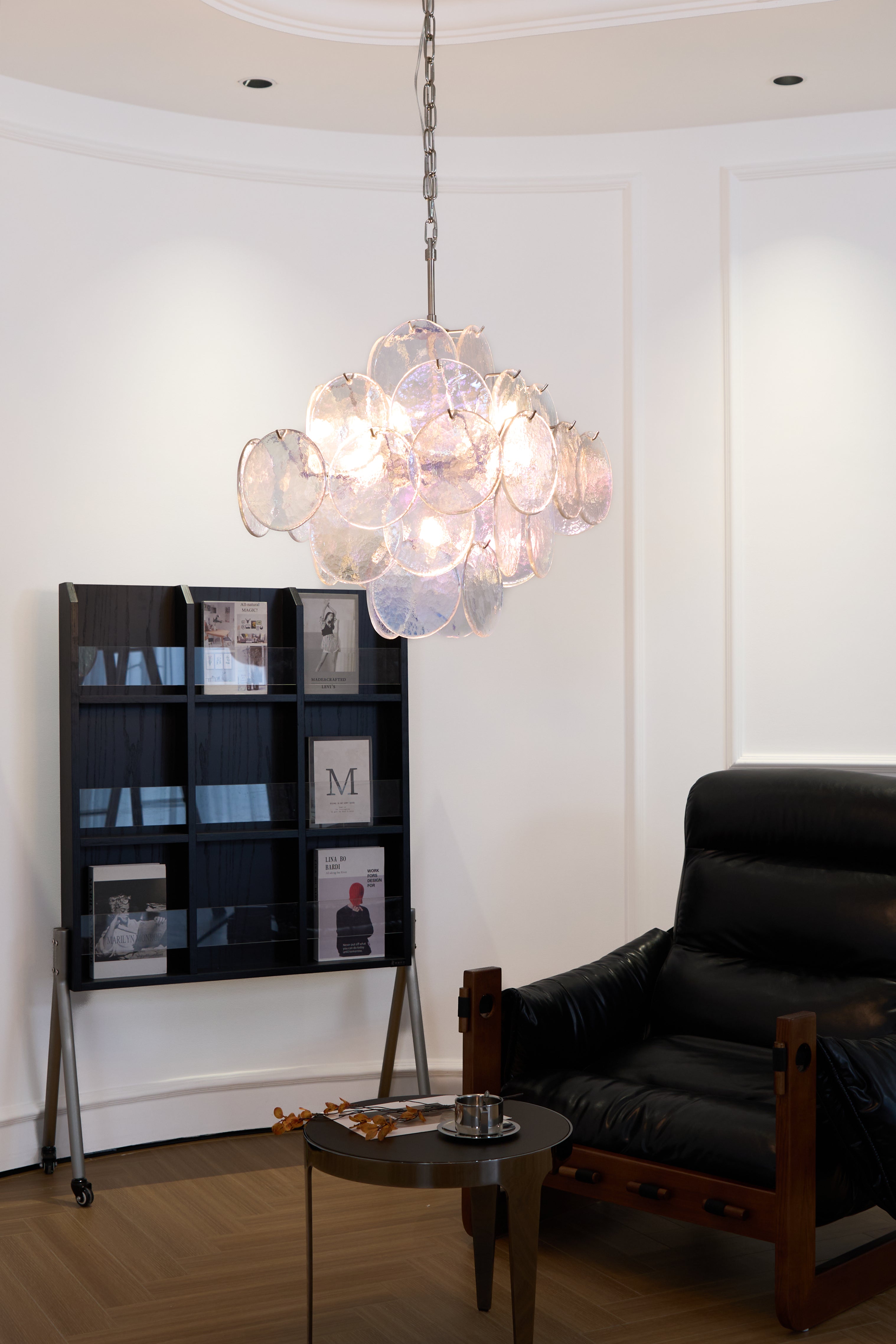 Aurelia Lridescent Murano Chandelier