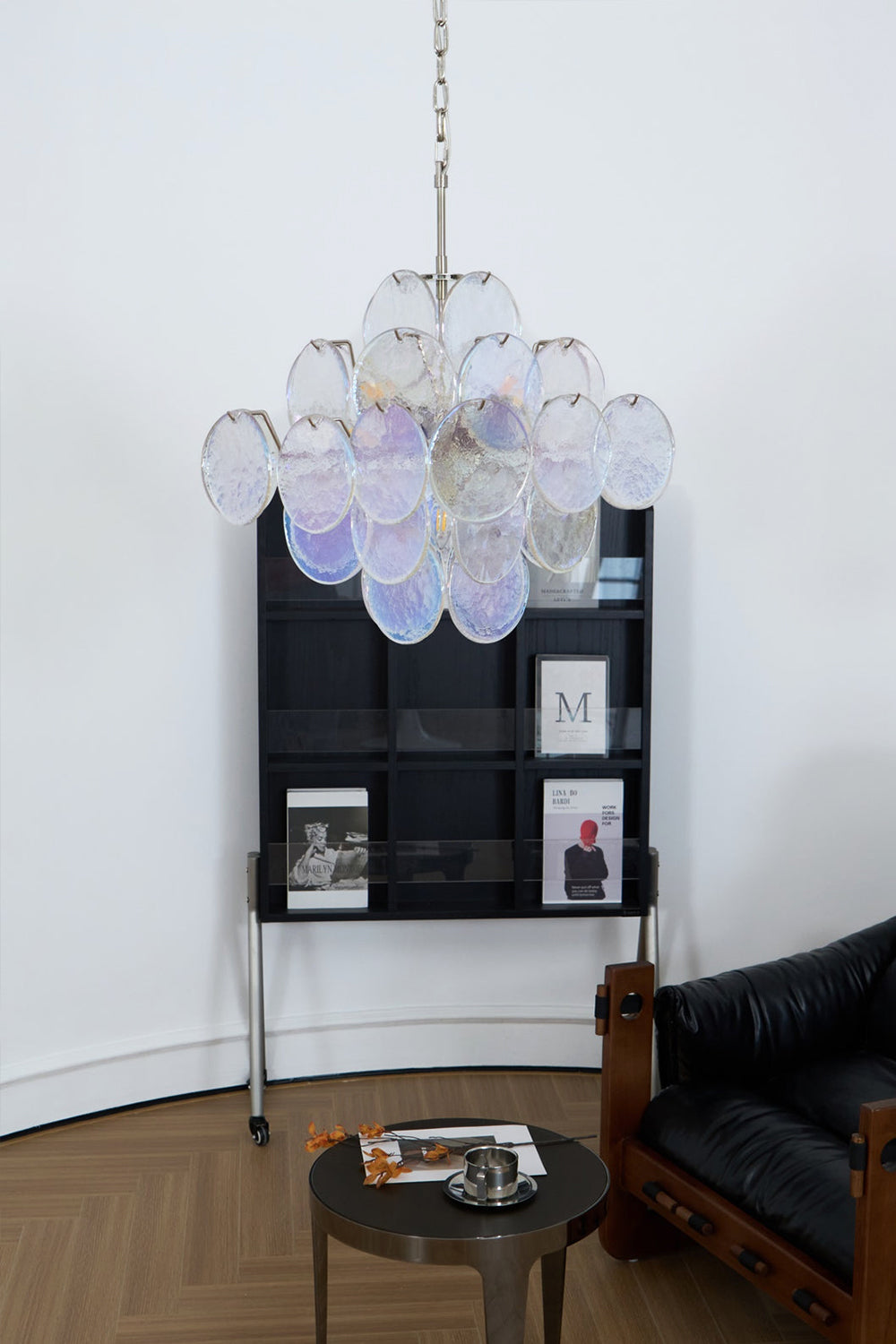 Aurelia Lridescent Murano Chandelier