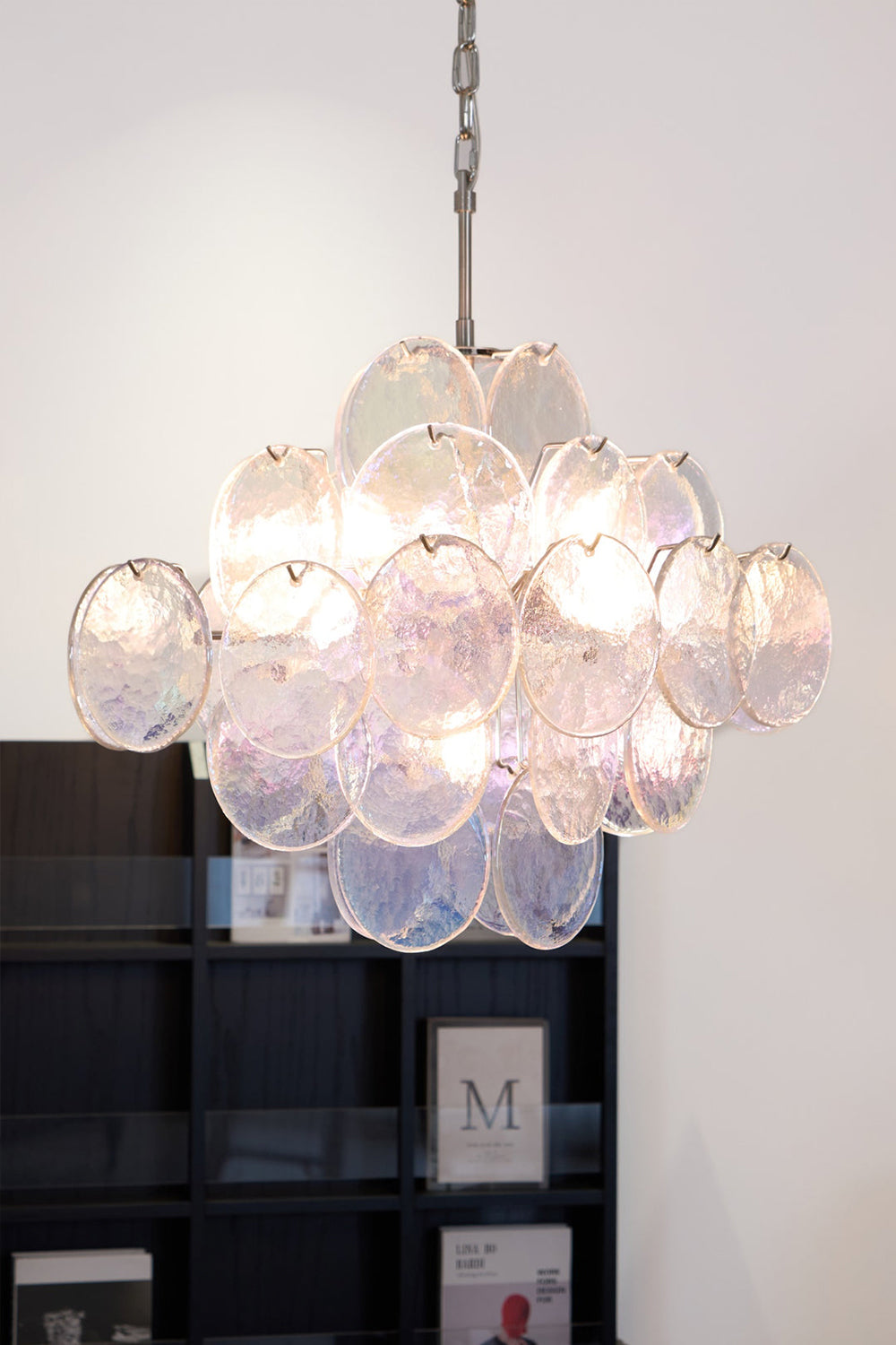 Aurelia Lridescent Murano Chandelier