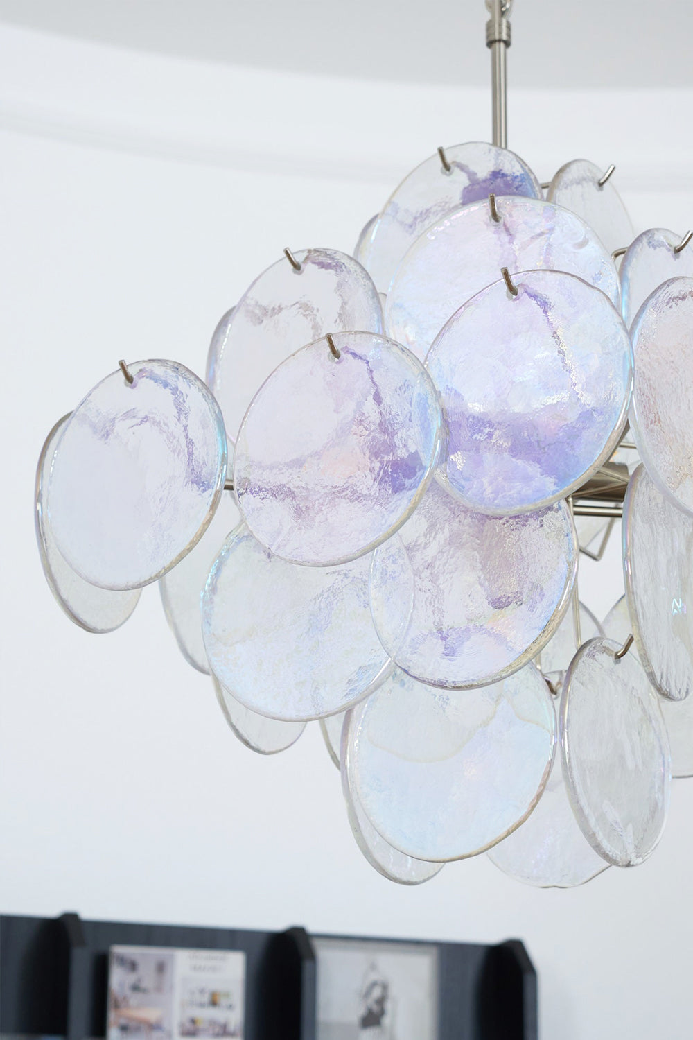 Aurelia Lridescent Murano Chandelier