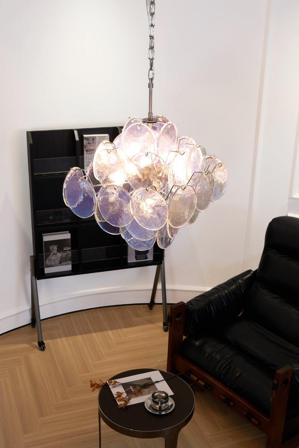 Aurelia Lridescent Murano Chandelier